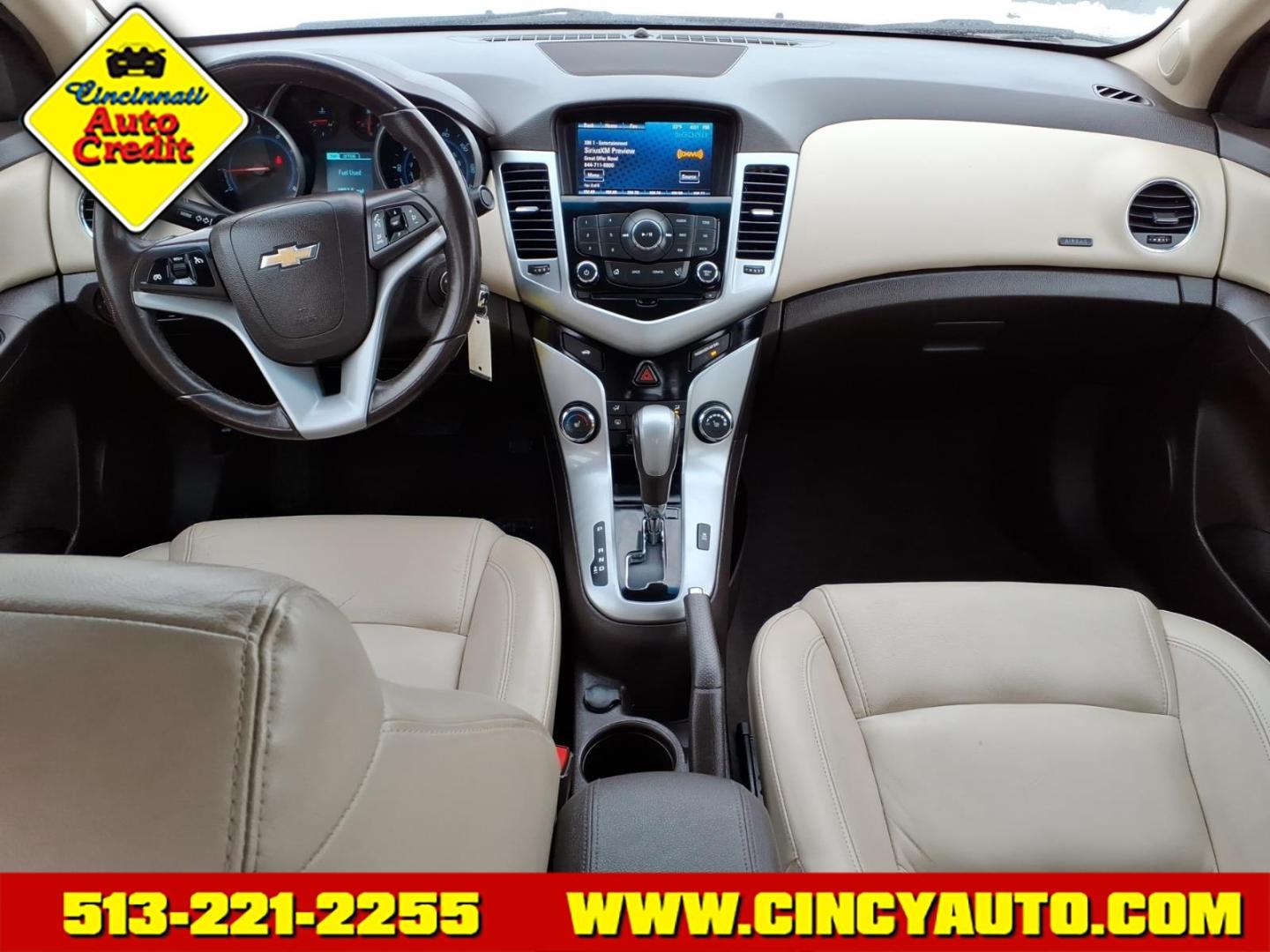 2015 Siren Red Tintcoat Chevrolet Cruze 2LT Auto (1G1PE5SB1F7) with an 1.4L Ecotec 1.4L Turbo I4 138hp 148ft. lbs. Sequential Multiport Fuel Injection engine, 6-Speed Shiftable Automatic w/Overdrive transmission, located at 5489 Dixie Highway, Fairfield, OH, 45014, (513) 221-2255, 39.333084, -84.523834 - Photo#4