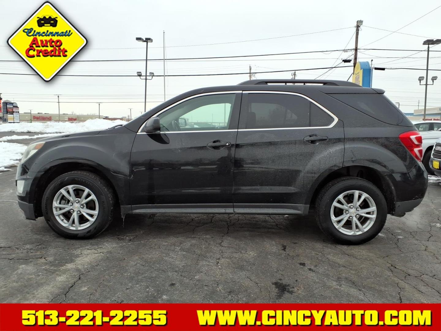 2016 Black Chevrolet Equinox LT (2GNALCEK6G6) with an 2.4L Ecotec 2.4L I4 182hp 172ft. lbs. Direct Injection engine, 6-Speed Shiftable Automatic transmission, located at 5489 Dixie Highway, Fairfield, OH, 45014, (513) 221-2255, 39.333084, -84.523834 - Photo#1