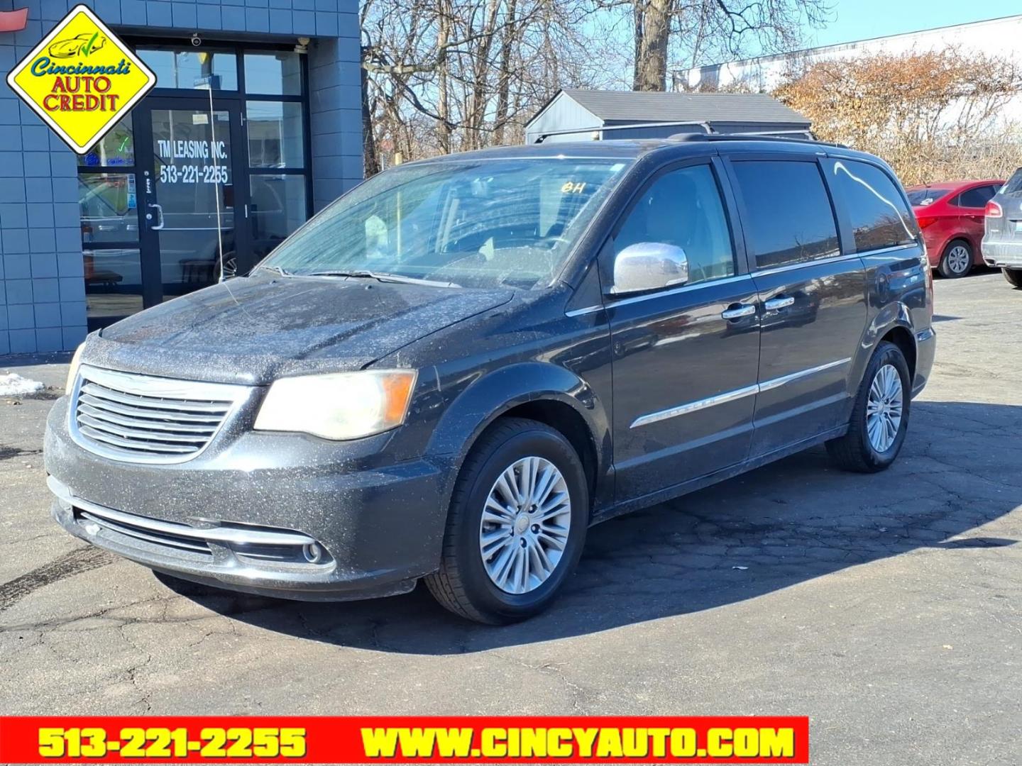 2013 Brilliant Black Crystal Pearl Coat Chrysler Town and Country Touring-L (2C4RC1CG9DR) with an 3.6L Pentastar 3.6L Flex Fuel V6 283hp 260ft. lbs. Sequential Multiport Fuel Injection engine, 6-Speed Shiftable Automatic transmission, located at 2813 Gilbert Avenue, Cincinnati, OH, 45206, (513) 221-2255, 39.130219, -84.489189 - Photo#0