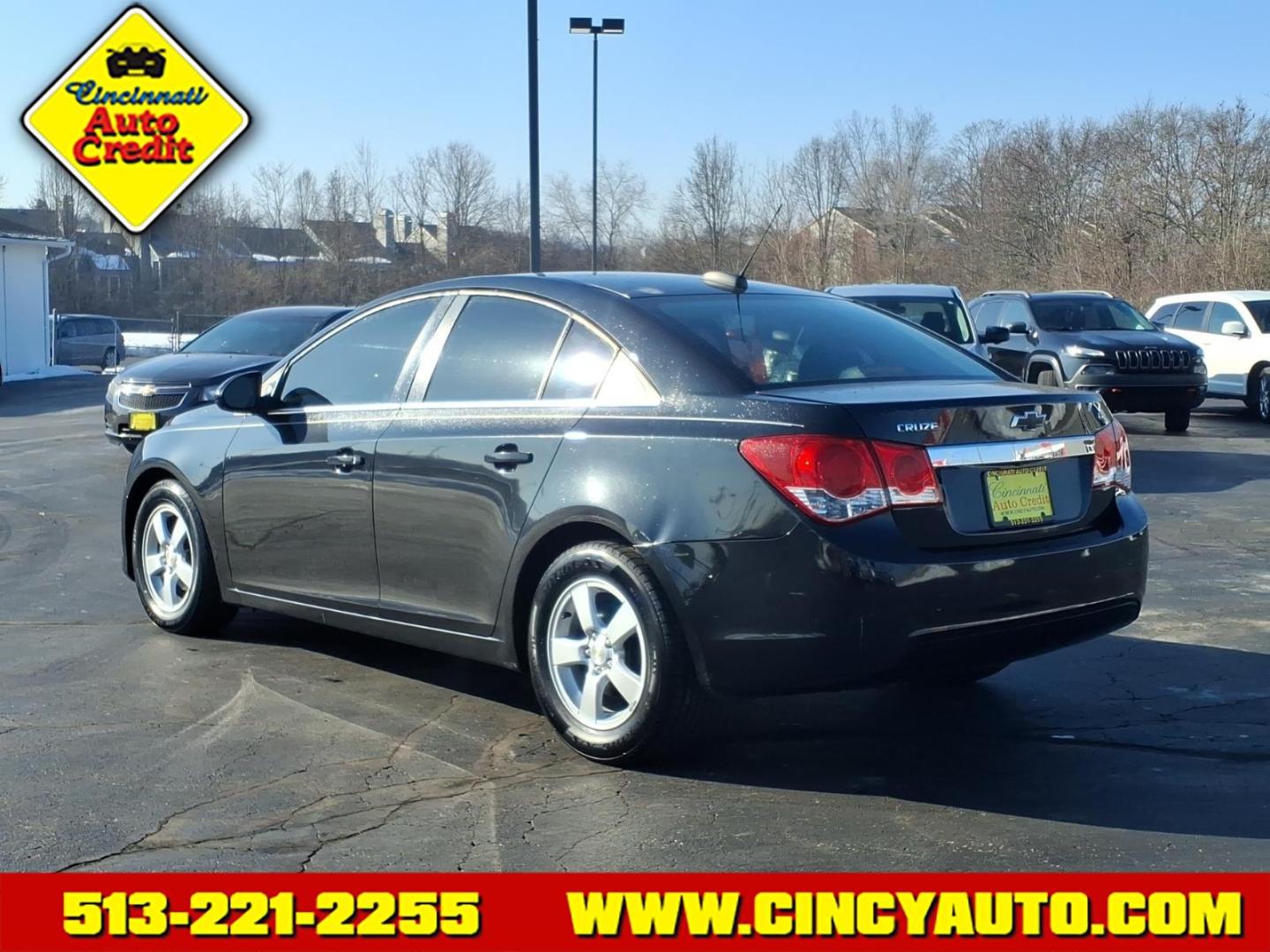 2016 Black Chevrolet Cruze Limited 1LT Auto (1G1PE5SB6G7) with an 1.4L Ecotec 1.4L Turbo I4 138hp 148ft. lbs. Sequential Multiport Fuel Injection engine, 6-Speed Shiftable Automatic w/Overdrive transmission, located at 5489 Dixie Highway, Fairfield, OH, 45014, (513) 221-2255, 39.333084, -84.523834 - Photo#2