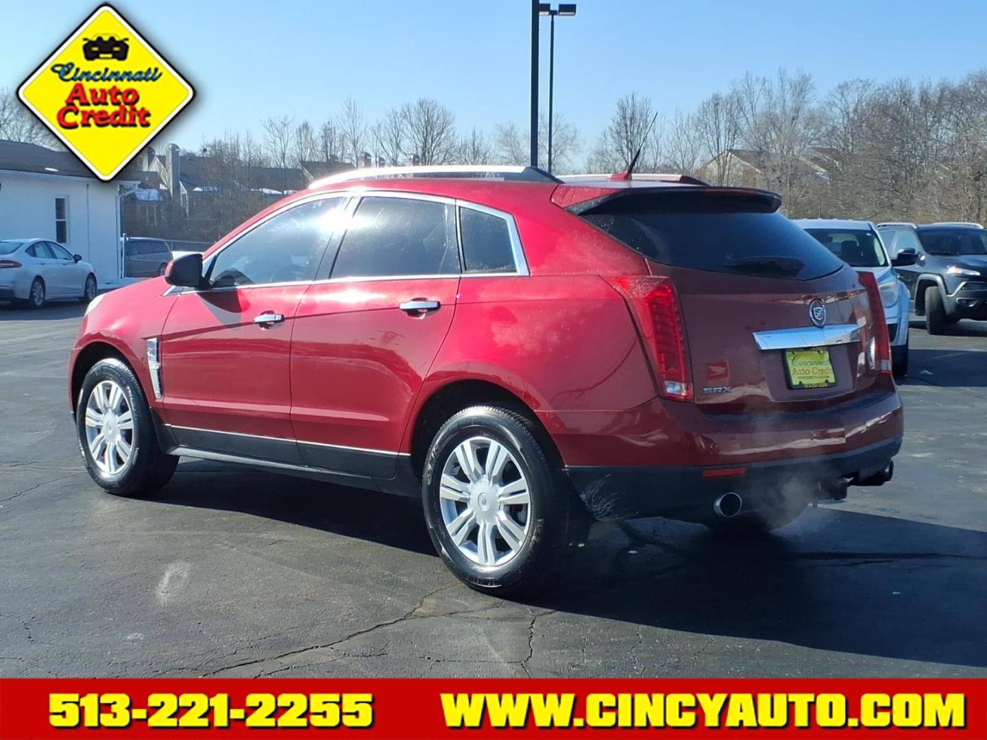 2010 Crystal Red Tintcoat Cadillac SRX Luxury Collection (3GYFNAEY8AS) with an 3.0L 3.0L V6 265hp 223ft. lbs. Fuel Injected engine, 6-Speed Shiftable Automatic transmission, located at 5489 Dixie Highway, Fairfield, OH, 45014, (513) 221-2255, 39.333084, -84.523834 - Photo#2