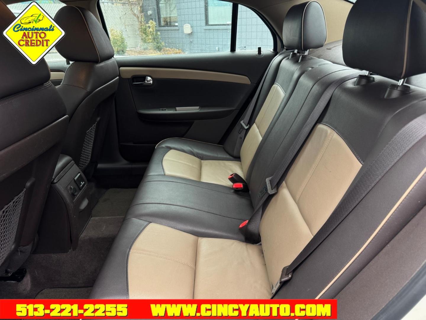 2012 Summit White Chevrolet Malibu LTZ (1G1ZE5E08CF) with an 2.4L Ecotec 2.4L I4 169hp 160ft. lbs. Sequential Multiport Fuel Injection engine, 6-Speed Shiftable Automatic transmission, located at 2813 Gilbert Avenue, Cincinnati, OH, 45206, (513) 221-2255, 39.130219, -84.489189 - Photo#4