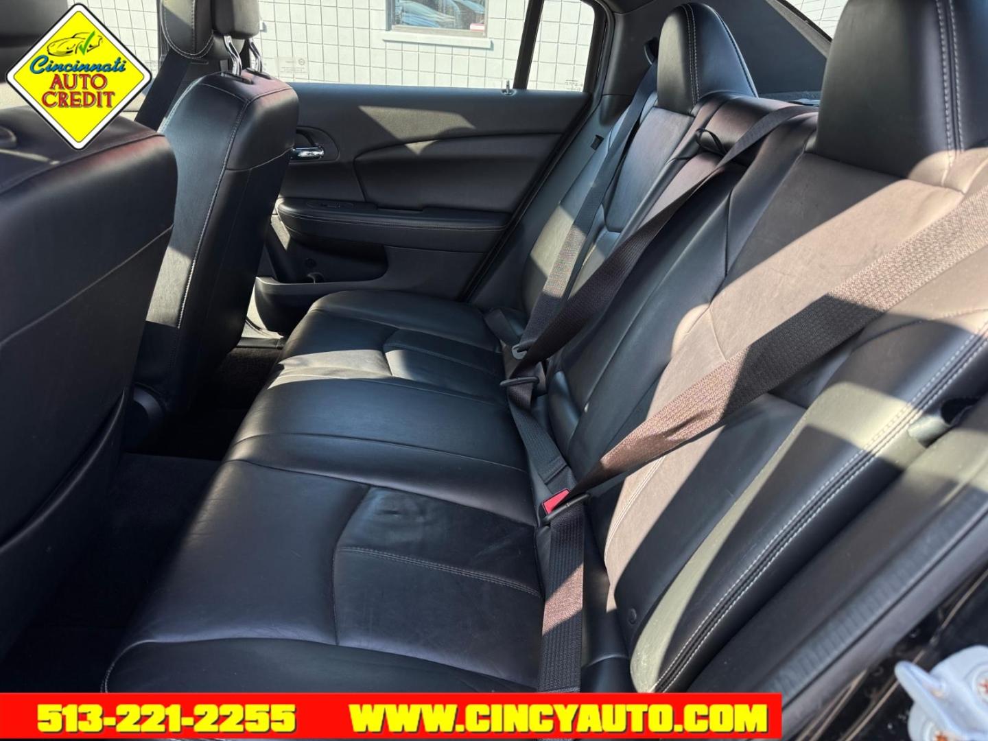 2013 Black Clear Coat Chrysler 200 Limited (1C3CCBCG8DN) with an 3.6L Pentastar 3.6L Flex Fuel V6 283hp 260ft. lbs. Sequential Multiport Fuel Injection engine, 6-Speed Shiftable Automatic transmission, located at 2813 Gilbert Avenue, Cincinnati, OH, 45206, (513) 221-2255, 39.130219, -84.489189 - Photo#4