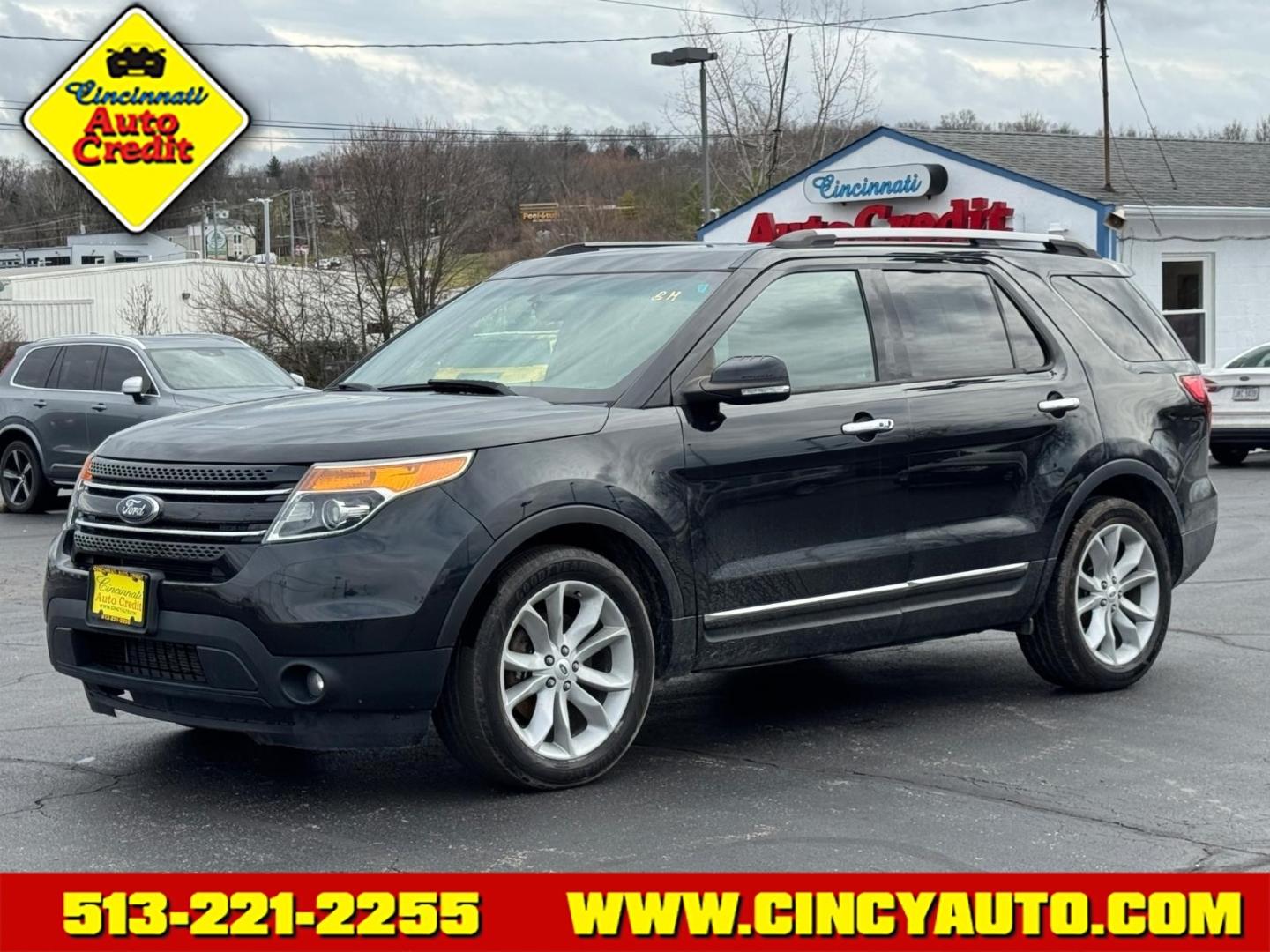 2013 Tuxedo Black Metallic Ford Explorer Limited (1FM5K8F80DG) with an 3.5L 3.5L V6 290hp 255ft. lbs. Sequential Multiport Fuel Injection engine, 6-Speed Shiftable Automatic transmission, located at 5489 Dixie Highway, Fairfield, OH, 45014, (513) 221-2255, 39.333084, -84.523834 - Photo#0