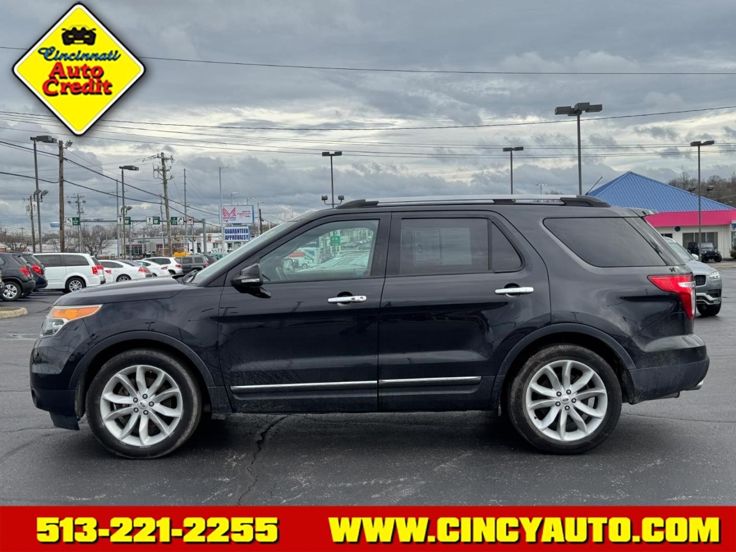 2013 Tuxedo Black Metallic Ford Explorer Limited (1FM5K8F80DG) with an 3.5L 3.5L V6 290hp 255ft. lbs. Sequential Multiport Fuel Injection engine, 6-Speed Shiftable Automatic transmission, located at 5489 Dixie Highway, Fairfield, OH, 45014, (513) 221-2255, 39.333084, -84.523834 - Photo#1