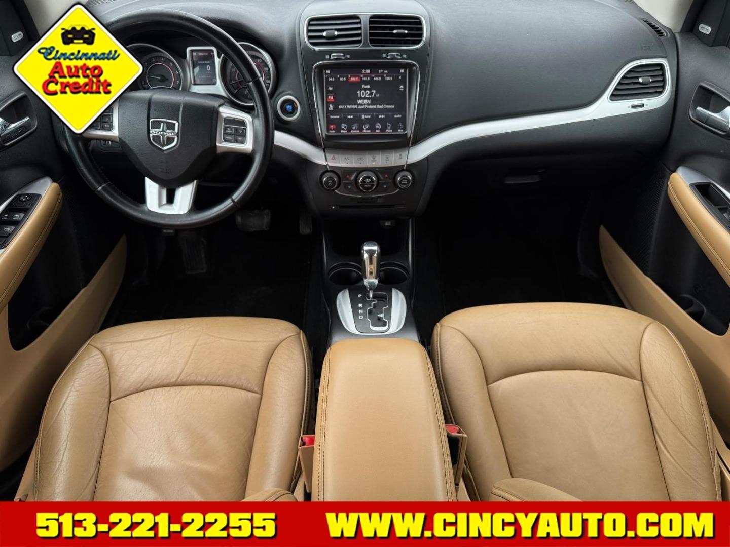 2012 Pearl White Tri-Coat Dodge Journey Crew (3C4PDCDG5CT) with an 3.6L Pentastar 3.6L Flex Fuel V6 283hp 260ft. lbs. Sequential Multiport Fuel Injection engine, 6-Speed Shiftable Automatic transmission, located at 5489 Dixie Highway, Fairfield, OH, 45014, (513) 221-2255, 39.333084, -84.523834 - Photo#3