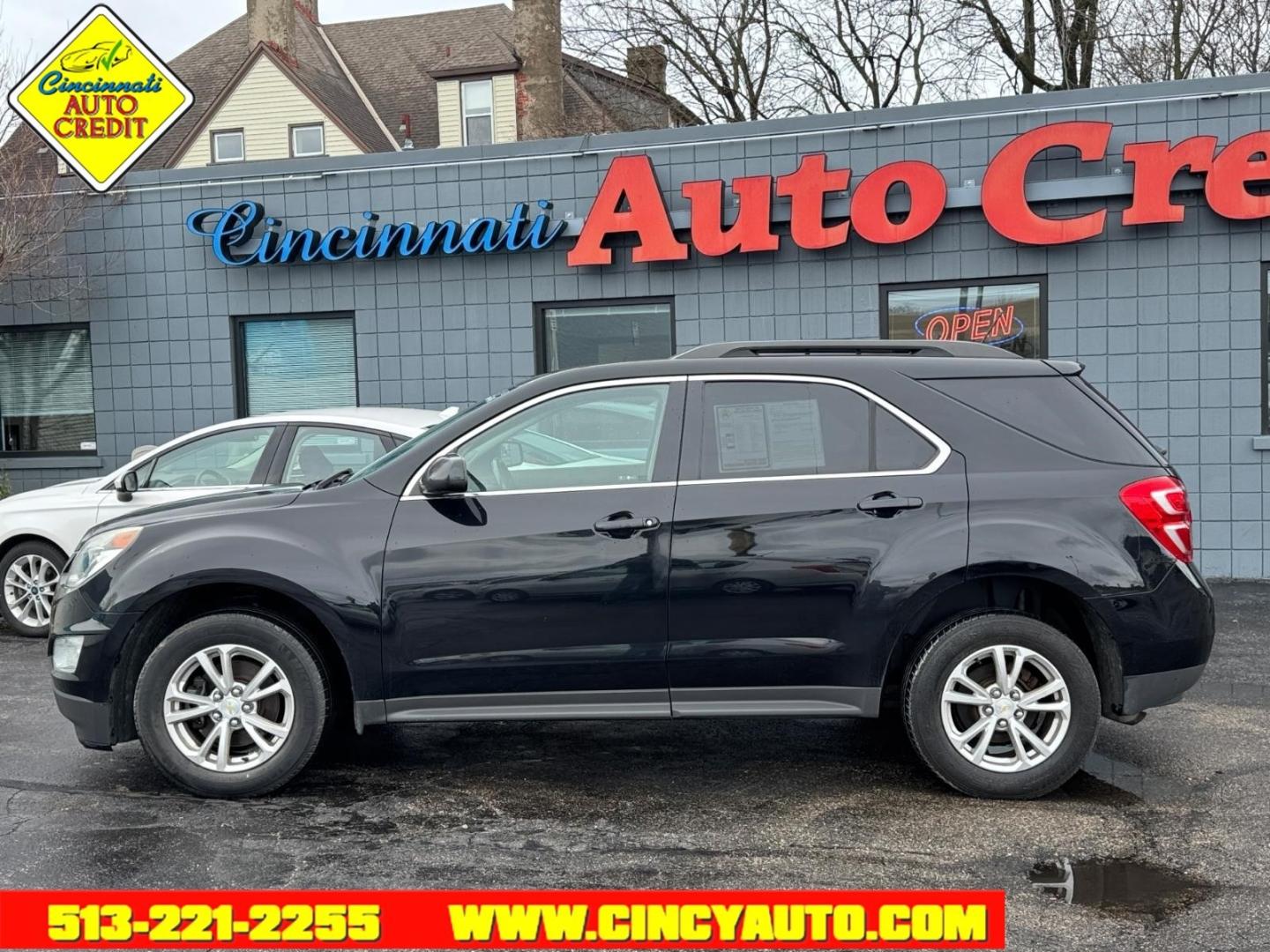 2017 Black Chevrolet Equinox LT (2GNALCEK9H1) with an 2.4L Ecotec 2.4L I4 182hp 172ft. lbs. Direct Injection engine, 6-Speed Shiftable Automatic transmission, located at 2813 Gilbert Avenue, Cincinnati, OH, 45206, (513) 221-2255, 39.130219, -84.489189 - Photo#1