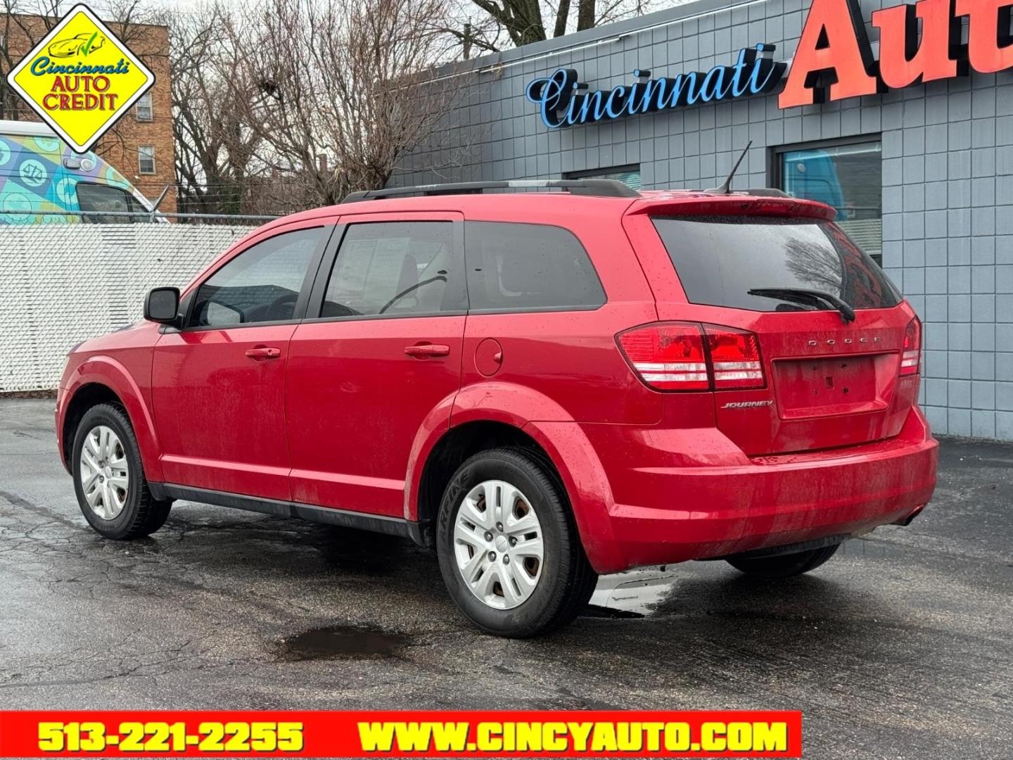 2017 Redline 2 Pearl Coat Dodge Journey SE (3C4PDCAB7HT) with an 2.4L 2.4L I4 173hp 166ft. lbs. Sequential Multiport Fuel Injection engine, 4-Speed Shiftable Automatic transmission, located at 2813 Gilbert Avenue, Cincinnati, OH, 45206, (513) 221-2255, 39.130219, -84.489189 - Photo#2