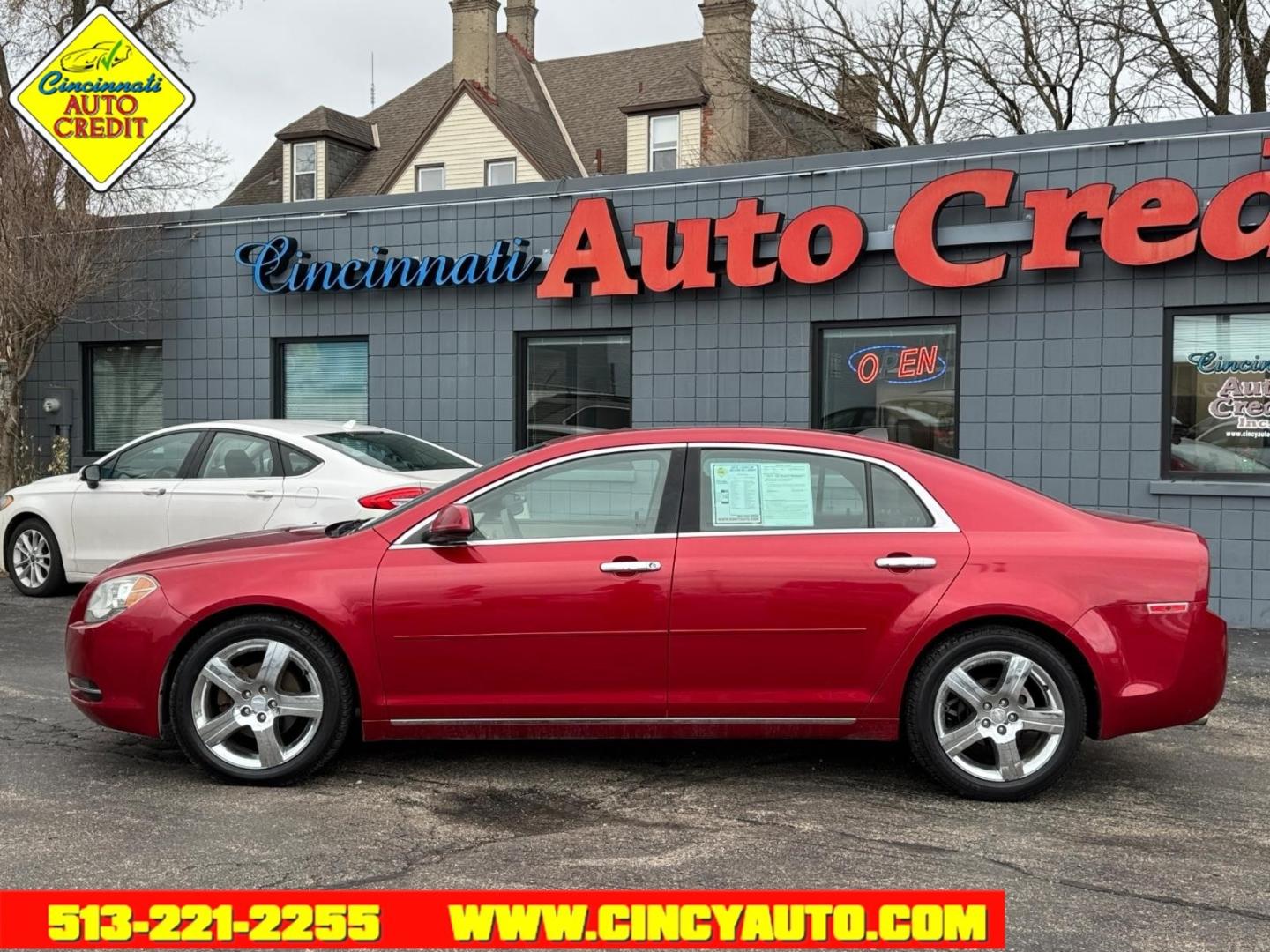 2012 Crystal Red Tintcoat Chevrolet Malibu LT (1G1ZC5E02CF) with an 2.4L Ecotec 2.4L I4 169hp 160ft. lbs. Sequential Multiport Fuel Injection engine, 6-Speed Shiftable Automatic transmission, located at 2813 Gilbert Avenue, Cincinnati, OH, 45206, (513) 221-2255, 39.130219, -84.489189 - Photo#1