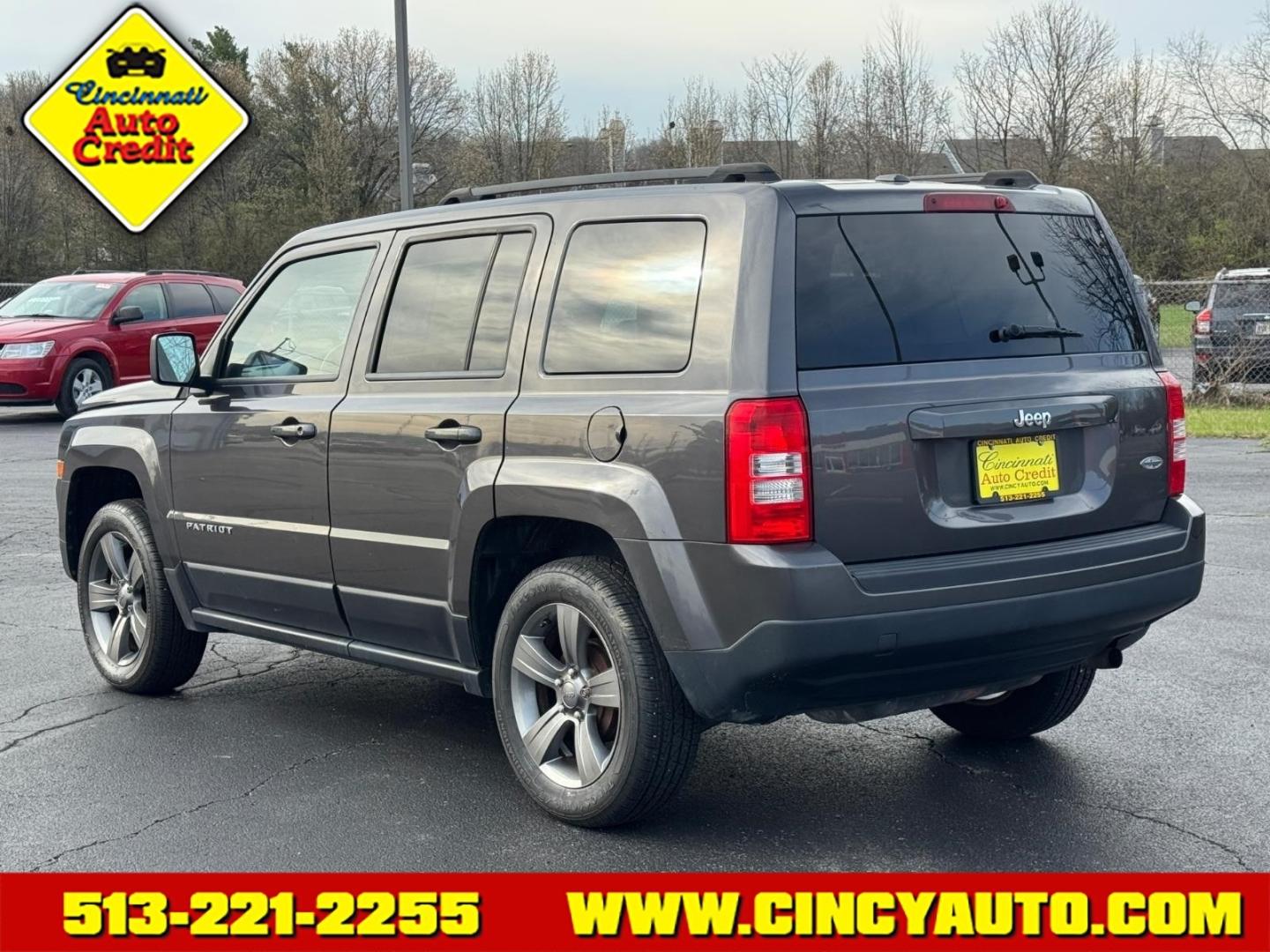 2014 Granite Crystal Metallic Clear Coat Jeep Patriot High Altitude Edition (1C4NJPFA9ED) with an 2.0L 2.0L I4 158hp 141ft. lbs. Sequential Multiport Fuel Injection engine, CVT transmission, located at 5489 Dixie Highway, Fairfield, OH, 45014, (513) 221-2255, 39.333084, -84.523834 - Photo#2