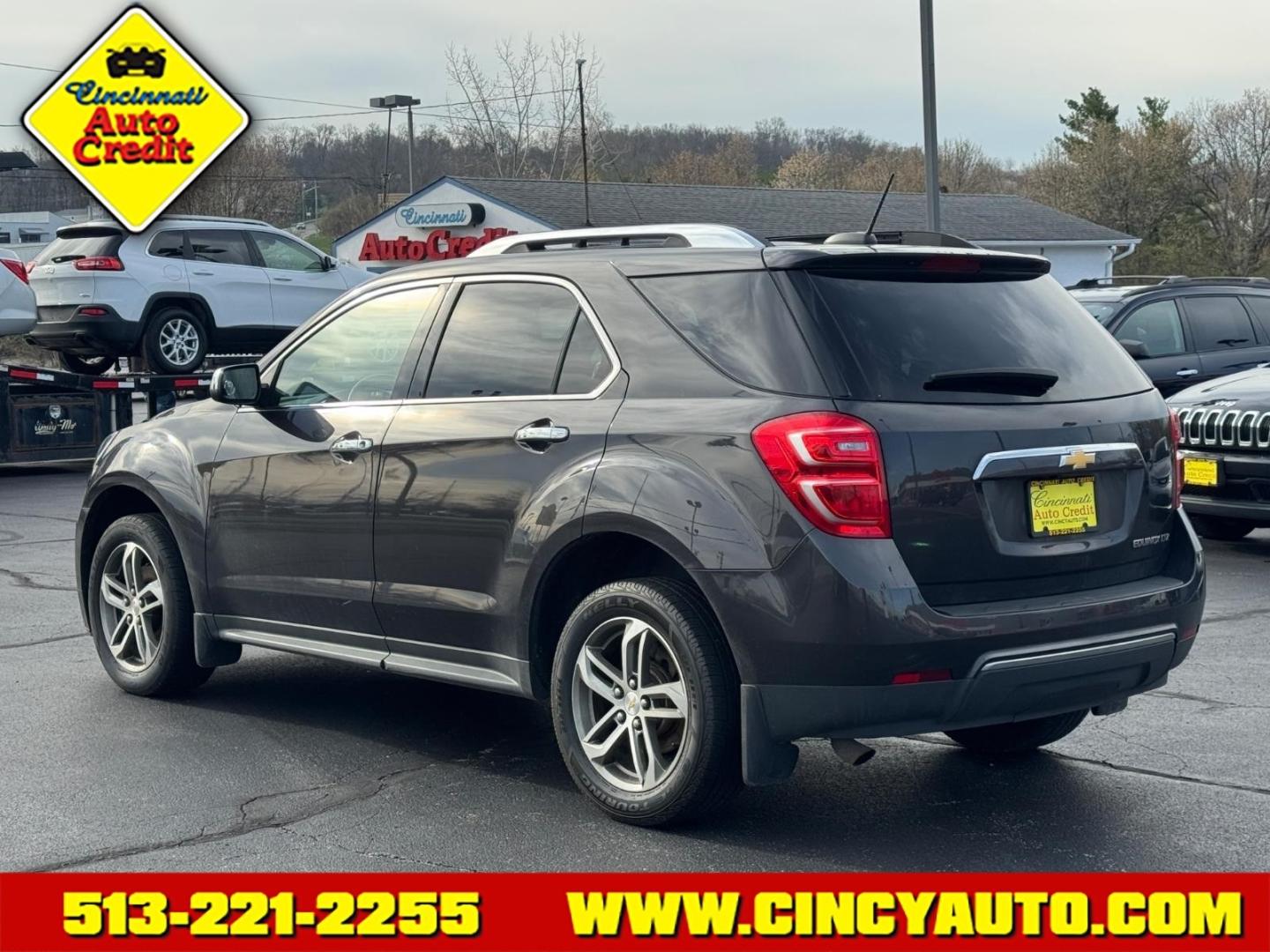 2016 Tungsten Metallic Chevrolet Equinox LTZ (2GNALDEK2G6) with an 2.4L Ecotec 2.4L I4 182hp 172ft. lbs. Direct Injection engine, 6-Speed Shiftable Automatic transmission, located at 5489 Dixie Highway, Fairfield, OH, 45014, (513) 221-2255, 39.333084, -84.523834 - Photo#2