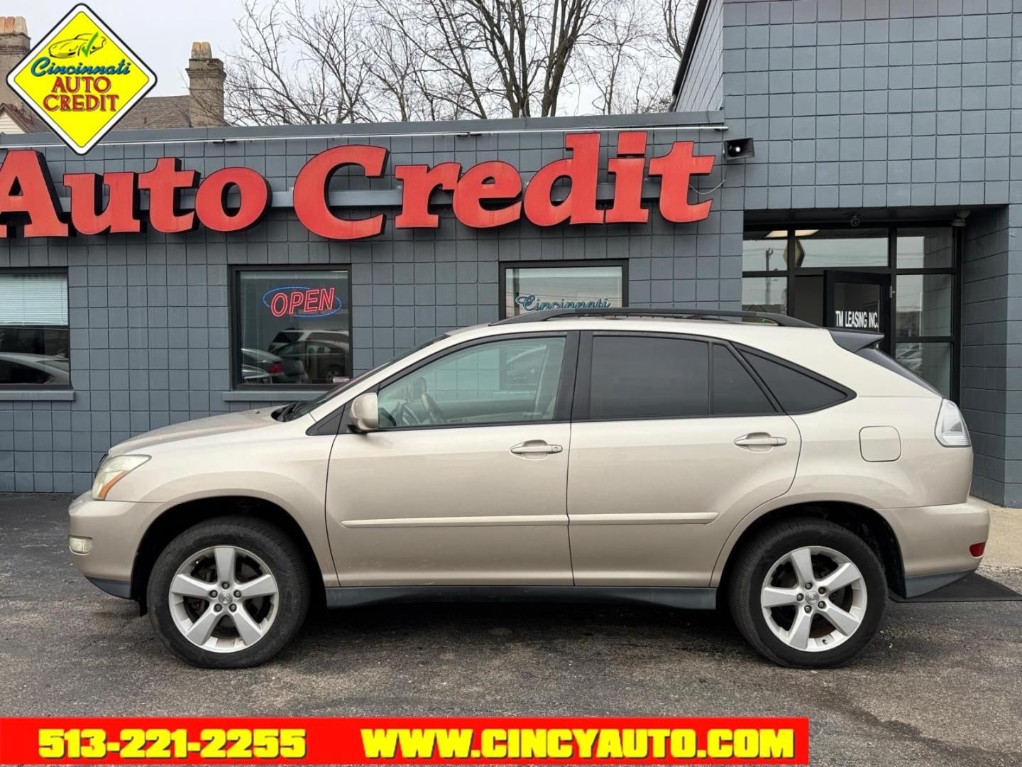 2004 Bamboo Pearl Lexus RX 330 Base (2T2HA31U24C) with an 3.3L 3L NA V6 double overhead cam (DOHC) 24V Fuel Injected engine, 5-Speed Automatic transmission, located at 2813 Gilbert Avenue, Cincinnati, OH, 45206, (513) 221-2255, 39.130219, -84.489189 - Photo#1