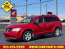 2018 Redline 2 Pearl Coat Prm Dodge Journey SE (3C4PDCAB6JT) with an 2.4L 2.4L I4 173hp 166ft. lbs. Sequential Multiport Fuel Injection engine, 4-Speed Shiftable Automatic transmission, located at 5489 Dixie Highway, Fairfield, OH, 45014, (513) 221-2255, 39.333084, -84.523834 - Photo#0
