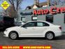 2013 Candy White Volkswagen Jetta Base (3VW2K7AJ3DM) with an 2.0L 2.0L I4 115hp 125ft. lbs. Fuel Injected engine, 6-Speed Shiftable Automatic transmission, located at 2813 Gilbert Avenue, Cincinnati, OH, 45206, (513) 221-2255, 39.130219, -84.489189 - Photo#1