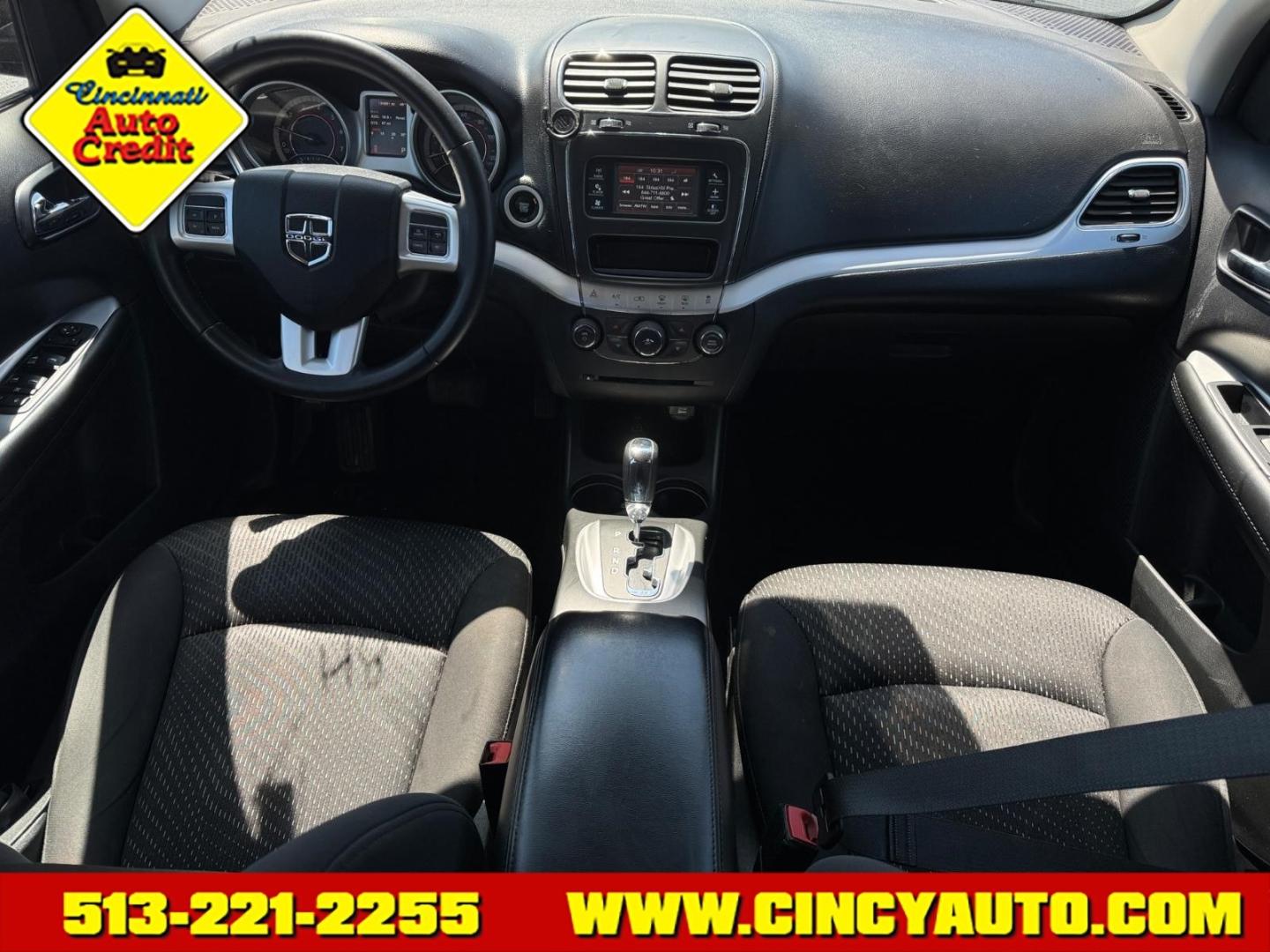 2017 Pitch Black Clear Coat Px8 Dodge Journey SXT (3C4PDCBB5HT) with an 2.4L 2.4L I4 173hp 166ft. lbs. Sequential Multiport Fuel Injection engine, 4-Speed Shiftable Automatic transmission, located at 5489 Dixie Highway, Fairfield, OH, 45014, (513) 221-2255, 39.333084, -84.523834 - Photo#3