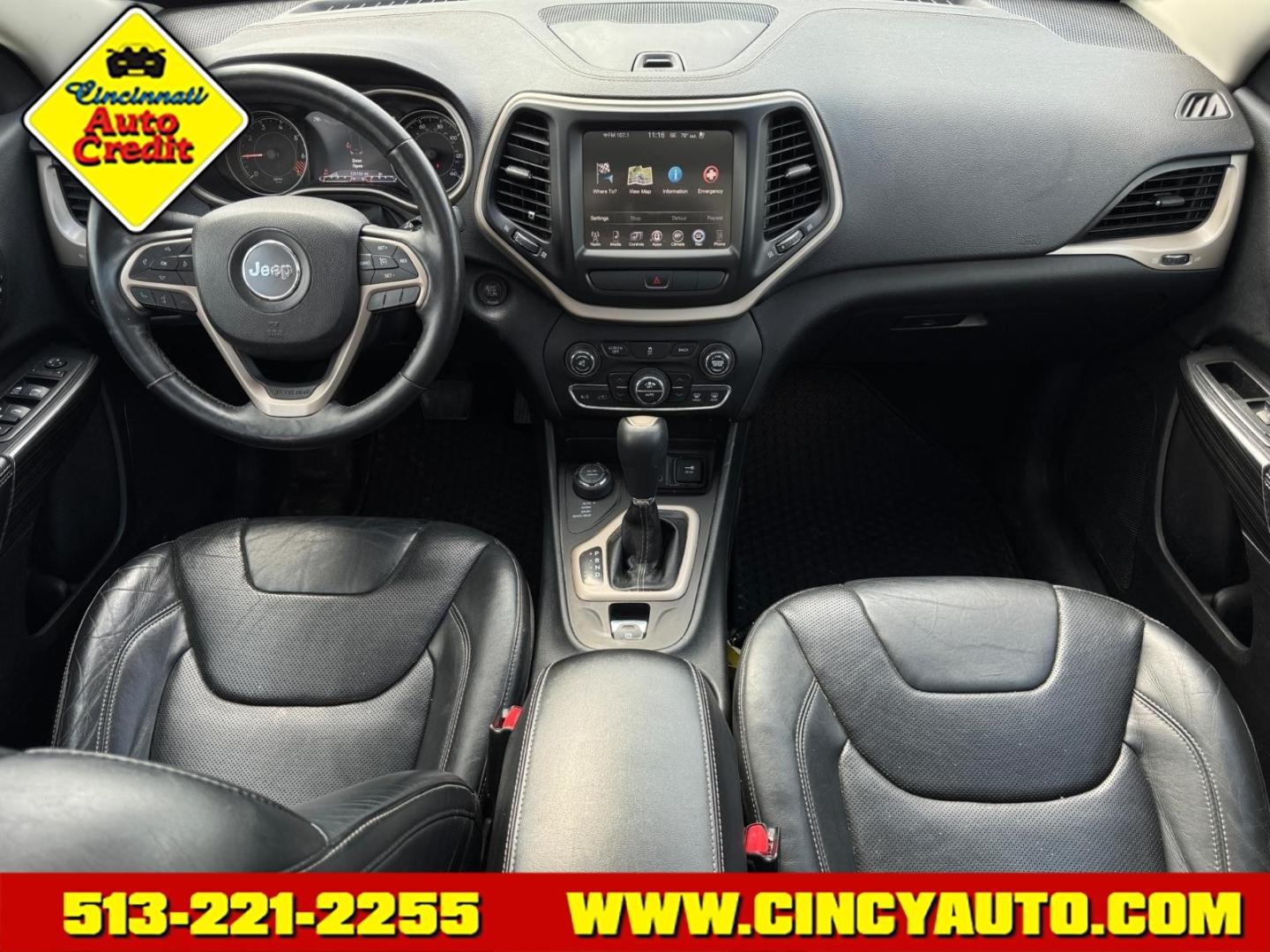 2014 Bright White Clear Coat Pw7 Jeep Cherokee Limited (1C4PJMDB1EW) with an 2.4L 2.4L I4 180hp 171ft. lbs. Sequential Multiport Fuel Injection engine, 9-Speed Shiftable Automatic transmission, located at 5489 Dixie Highway, Fairfield, OH, 45014, (513) 221-2255, 39.333084, -84.523834 - Photo#3