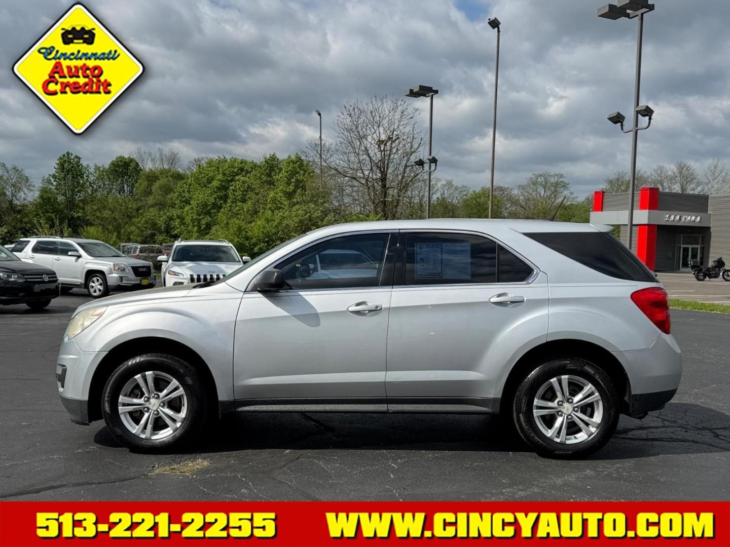 2014 Silver Ice Metallic Gan Chevrolet Equinox LS (2GNALAEK7E1) with an 2.4L 2.4L I4 182hp 172ft. lbs. Direct Injection engine, 6-Speed Shiftable Automatic transmission, located at 5489 Dixie Highway, Fairfield, OH, 45014, (513) 221-2255, 39.333084, -84.523834 - Photo#1