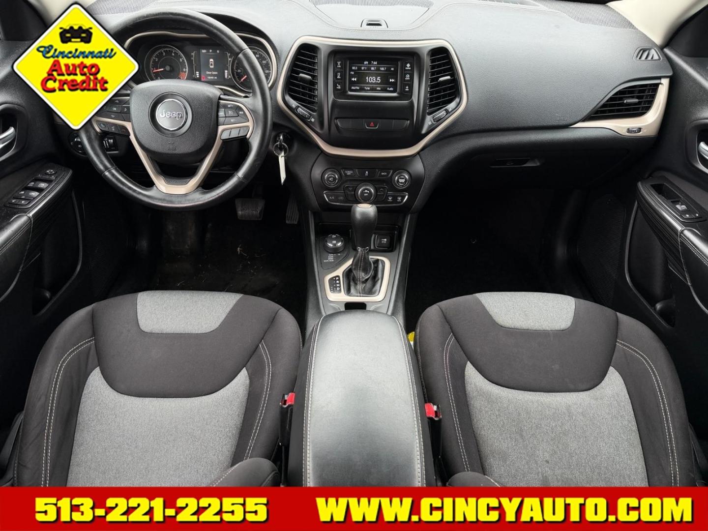 2014 Brilliant Black Crystal Pearl Coat Pxr Jeep Cherokee Latitude (1C4PJMCBXEW) with an 2.4L 2.4L I4 180hp 171ft. lbs. Sequential Multiport Fuel Injection engine, 9-Speed Shiftable Automatic transmission, located at 5489 Dixie Highway, Fairfield, OH, 45014, (513) 221-2255, 39.333084, -84.523834 - Photo#3