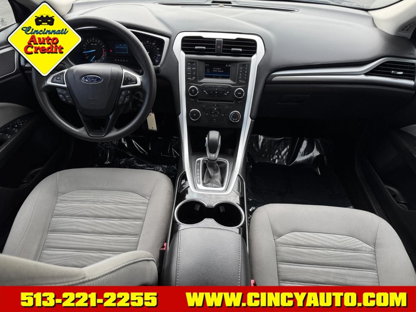2016 Shadow Black G1 Ford Fusion S (3FA6P0G7XGR) with an 2.5L 2.5L I4 175hp 175ft. lbs. Sequential Multiport Fuel Injection engine, 6-Speed Shiftable Automatic transmission, located at 5489 Dixie Highway, Fairfield, OH, 45014, (513) 221-2255, 39.333084, -84.523834- Photo#3