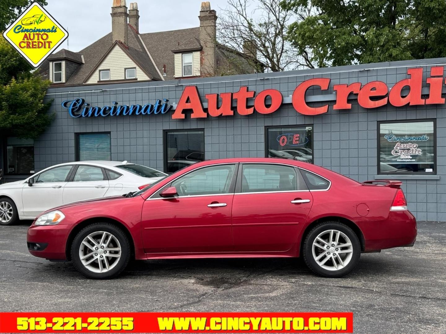 2014 Crystal Red Tintcoat Gbe Chevrolet Impala Limited LTZ Fleet (2G1WC5E34E1) with an 3.6L 3.6L Flex Fuel V6 300hp 262ft. lbs. Fuel Injected engine, 6-Speed Shiftable Automatic w/Overdrive transmission, located at 2813 Gilbert Avenue, Cincinnati, OH, 45206, (513) 221-2255, 39.130219, -84.489189 - Photo#1