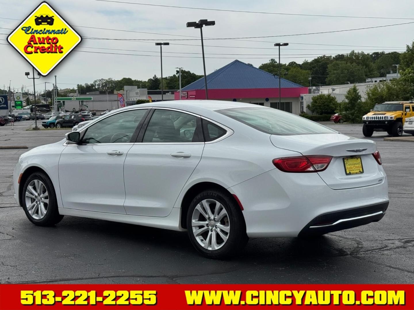 2016 Bright White Clear Coat Pw7 Chrysler 200 Limited (1C3CCCAB2GN) with an 2.4L 2.4L I4 184hp 173ft. lbs. Sequential Multiport Fuel Injection engine, 9-Speed Shiftable Automatic transmission, located at 5489 Dixie Highway, Fairfield, OH, 45014, (513) 221-2255, 39.333084, -84.523834 - Photo#2