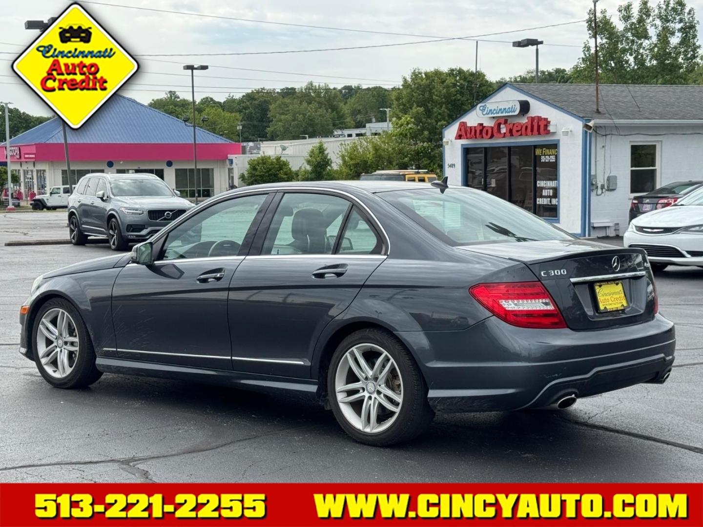 2013 Steel Grey Metallic 755 Mercedes-Benz C-Class C 300 Luxury 4MATIC (WDDGF8AB4DR) with an 3.5L 3.5L V6 248hp 251ft. lbs. Direct Injection engine, 7-Speed Shiftable Automatic transmission, located at 5489 Dixie Highway, Fairfield, OH, 45014, (513) 221-2255, 39.333084, -84.523834- Photo#2