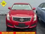 2013 Crystal Red Tintcoat Cadillac ATS 2.0T Luxury (1G6AH5RX2D0) with an 2.0L Turbo I4 272hp 260ft. lbs. Fuel Injected engine, 6-Speed Shiftable Automatic transmission, located at 2813 Gilbert Avenue, Cincinnati, OH, 45206, (513) 221-2255, 39.130219, -84.489189 - Photo#1