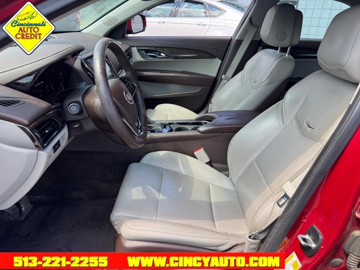 2013 Crystal Red Tintcoat Gbe Cadillac ATS 2.0T Luxury (1G6AH5RX2D0) with an 2.0L 2.0L Turbo I4 272hp 260ft. lbs. Fuel Injected engine, 6-Speed Shiftable Automatic transmission, located at 2813 Gilbert Avenue, Cincinnati, OH, 45206, (513) 221-2255, 39.130219, -84.489189- Photo#5
