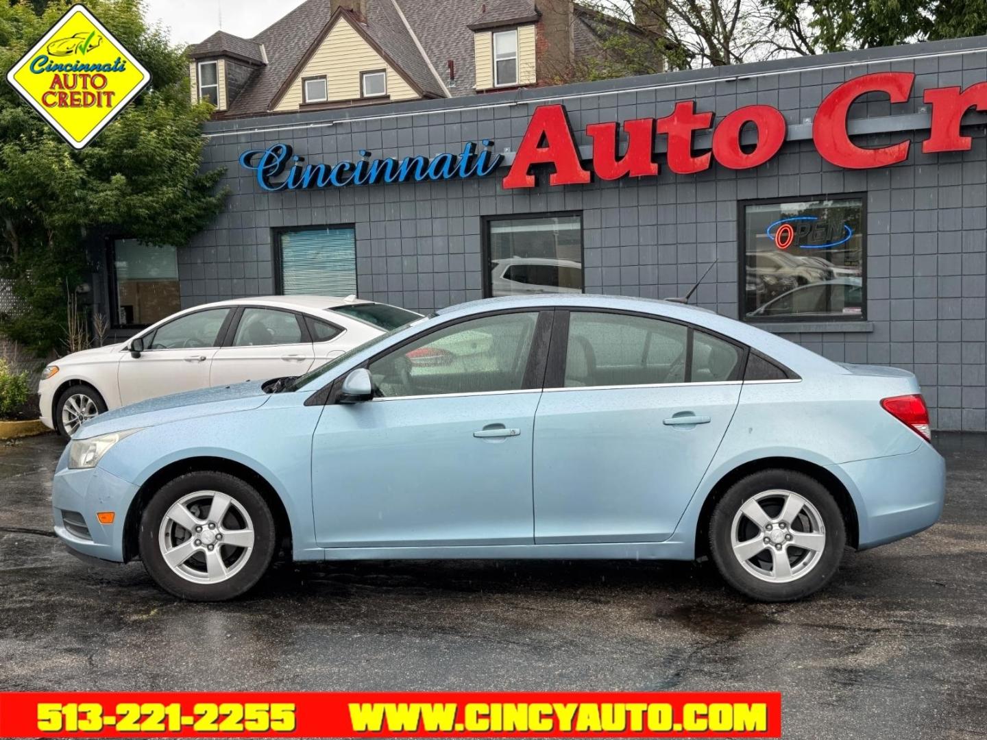 2012 Blue Granite Metallic G56 Chevrolet Cruze LT (1G1PF5SC6C7) with an 1.4L Ecotec 1.4L Turbo I4 138hp 148ft. lbs. Sequential Multiport Fuel Injection engine, 6-Speed Shiftable Automatic transmission, located at 2813 Gilbert Avenue, Cincinnati, OH, 45206, (513) 221-2255, 39.130219, -84.489189 - Photo#1
