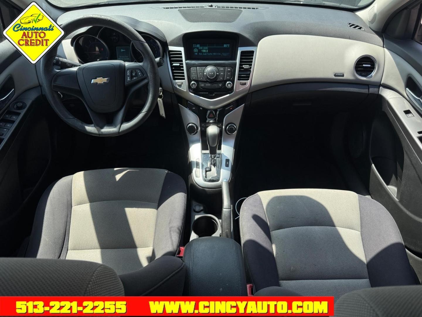 2015 Black Granite Metallic Gar Chevrolet Cruze LS Auto (1G1PA5SH5F7) with an 1.8L Ecotec 1.8L Flex Fuel I4 138hp 125ft. lbs. Sequential Multiport Fuel Injection engine, 6-Speed Shiftable Automatic w/Overdrive transmission, located at 2813 Gilbert Avenue, Cincinnati, OH, 45206, (513) 221-2255, 39.130219, -84.489189 - Photo#3