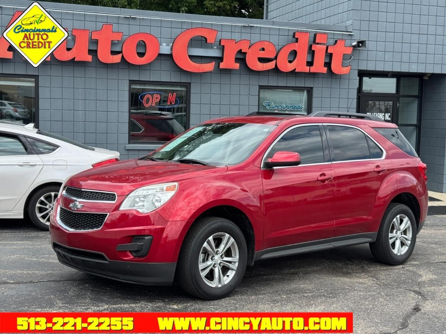 2013 Crystal Red Tintcoat Gbe Chevrolet Equinox LT (1GNALDEK2DZ) with an 2.4L 2.4L I4 182hp 172ft. lbs. Direct Injection engine, 6-Speed Shiftable Automatic transmission, located at 2813 Gilbert Avenue, Cincinnati, OH, 45206, (513) 221-2255, 39.130219, -84.489189- Photo#0