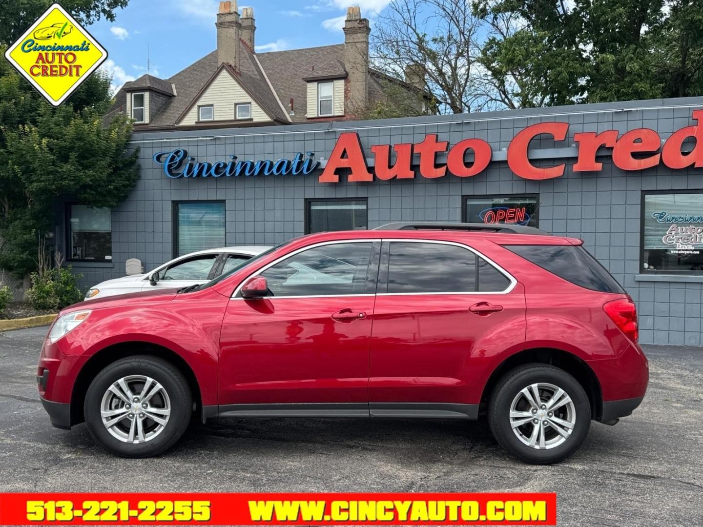 2013 Crystal Red Tintcoat Gbe Chevrolet Equinox LT (1GNALDEK2DZ) with an 2.4L 2.4L I4 182hp 172ft. lbs. Direct Injection engine, 6-Speed Shiftable Automatic transmission, located at 2813 Gilbert Avenue, Cincinnati, OH, 45206, (513) 221-2255, 39.130219, -84.489189- Photo#1