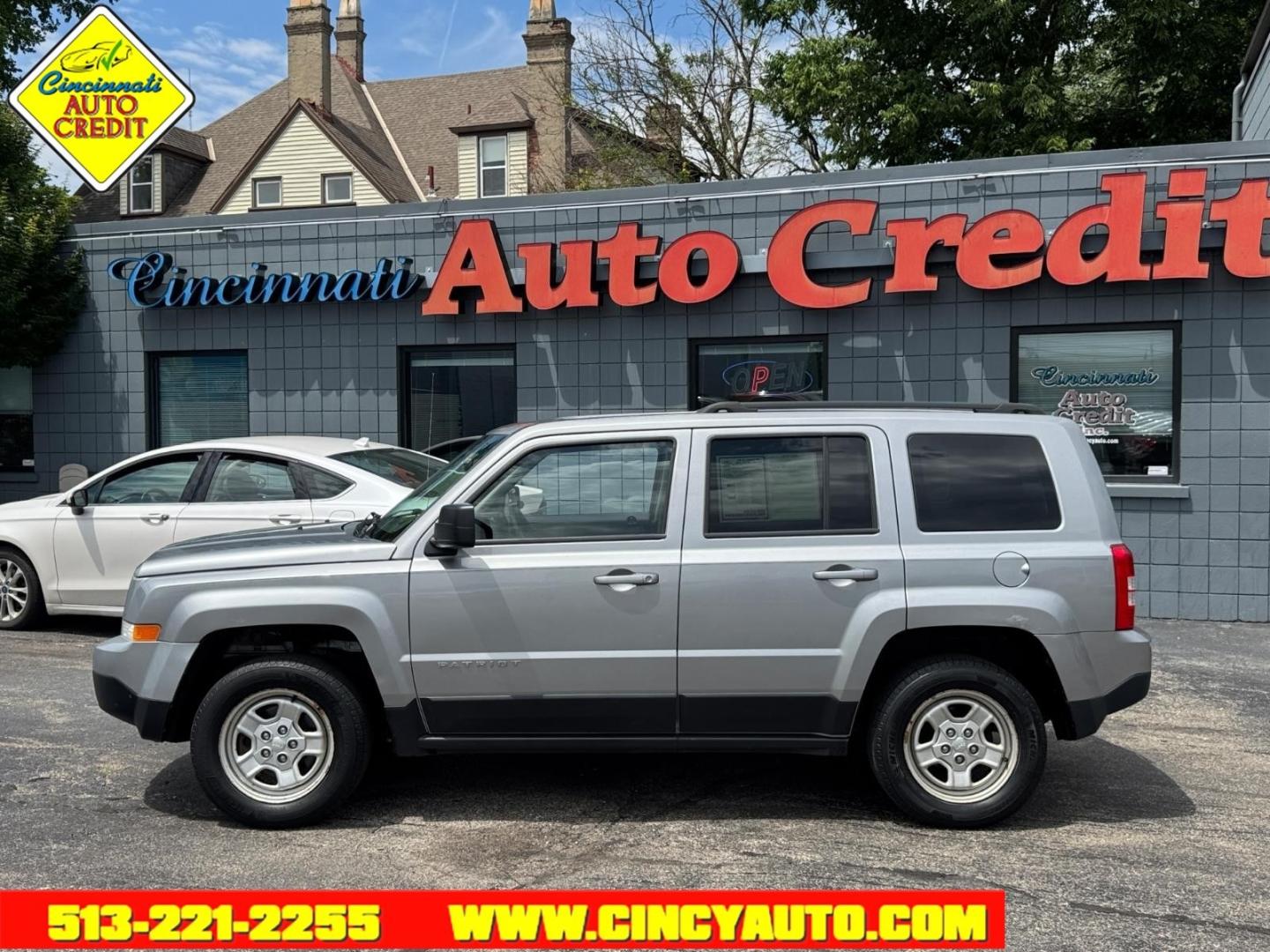 2016 Billet Silver Metallic Clear Coat Psc Jeep Patriot Sport SE (1C4NJRBB9GD) with an 2.4L 2.4L I4 172hp 165ft. lbs. Sequential Multiport Fuel Injection engine, 6-Speed Shiftable Automatic transmission, located at 2813 Gilbert Avenue, Cincinnati, OH, 45206, (513) 221-2255, 39.130219, -84.489189- Photo#1