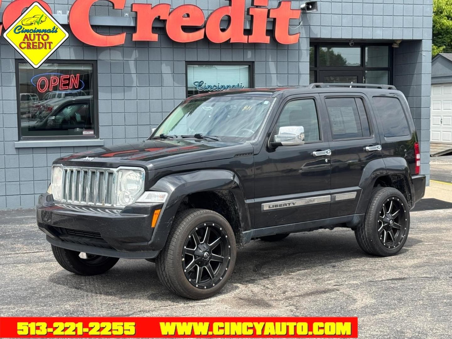 2012 Brilliant Black Crystal Pearl Coat Pxr Jeep Liberty Latitude (1C4PJLAK7CW) with an 3.7L 3.7L V6 210hp 235ft. lbs. Sequential Multiport Fuel Injection engine, 4-Speed Automatic transmission, located at 2813 Gilbert Avenue, Cincinnati, OH, 45206, (513) 221-2255, 39.130219, -84.489189- Photo#0