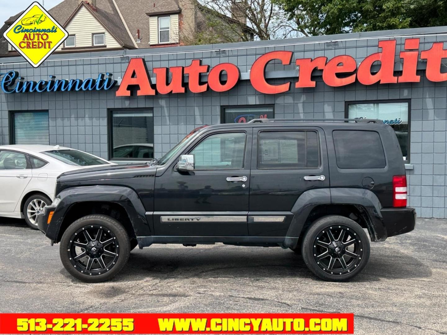 2012 Brilliant Black Crystal Pearl Coat Pxr Jeep Liberty Latitude (1C4PJLAK7CW) with an 3.7L 3.7L V6 210hp 235ft. lbs. Sequential Multiport Fuel Injection engine, 4-Speed Automatic transmission, located at 2813 Gilbert Avenue, Cincinnati, OH, 45206, (513) 221-2255, 39.130219, -84.489189- Photo#1