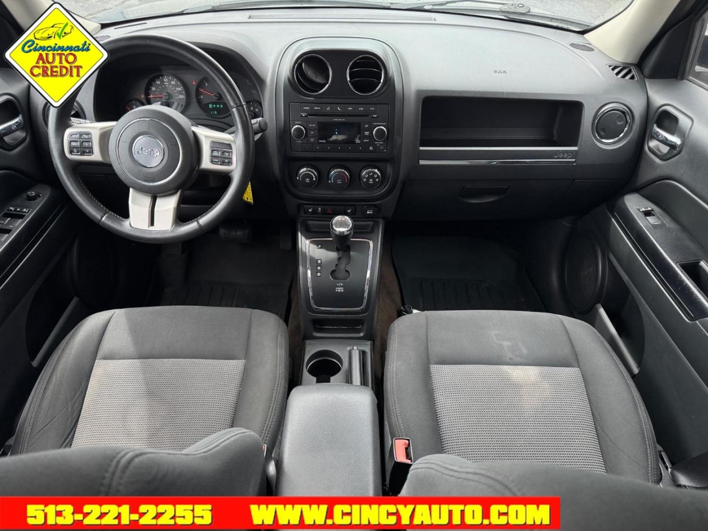 2013 Black Clear Coat Px8 Jeep Patriot Latitude (1C4NJRFB8DD) with an 2.4L 2.4L I4 172hp 165ft. lbs. Sequential Multiport Fuel Injection engine, CVT transmission, located at 2813 Gilbert Avenue, Cincinnati, OH, 45206, (513) 221-2255, 39.130219, -84.489189- Photo#3