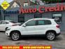 2015 Pure White 0q0q Volkswagen Tiguan SEL 4Motion (WVGBV7AX5FW) with an 2.0L 2.0L Turbo I4 200hp 207ft. lbs. Direct Injection engine, 6-speed Automatic with Tiptronic transmission, located at 2813 Gilbert Avenue, Cincinnati, OH, 45206, (513) 221-2255, 39.130219, -84.489189- Photo#1