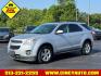 2013 Silver Ice Metallic Gan Chevrolet Equinox LT (2GNALPEK6D6) with an 2.4L 2.4L I4 182hp 172ft. lbs. Direct Injection engine, 6-Speed Shiftable Automatic transmission, located at 5489 Dixie Highway, Fairfield, OH, 45014, (513) 221-2255, 39.333084, -84.523834- Photo#0