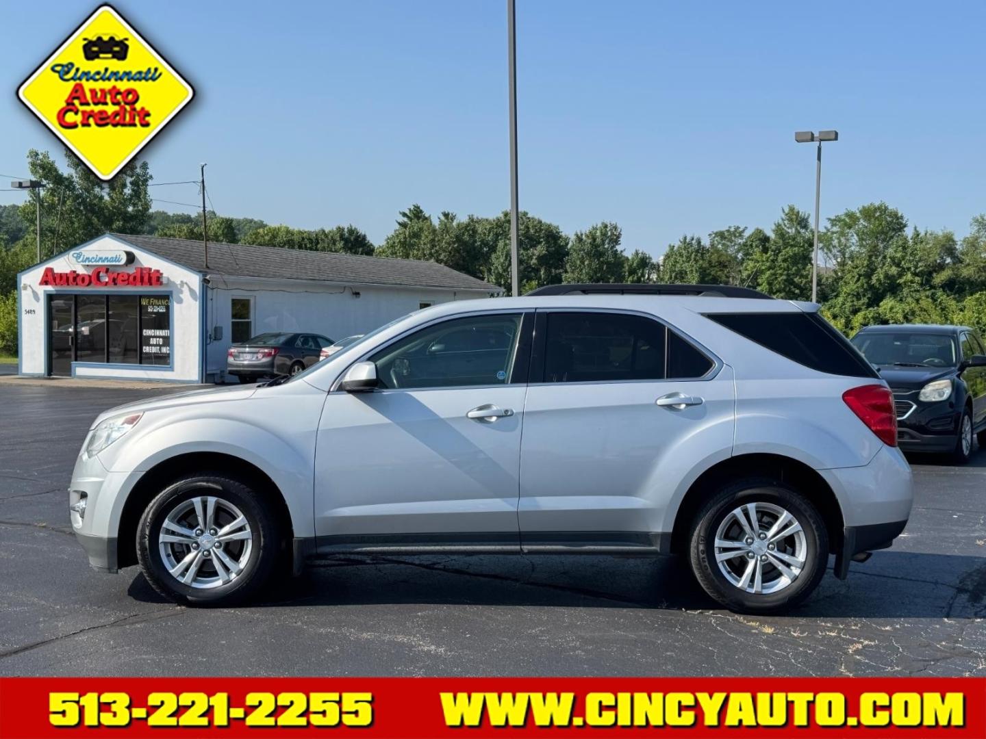 2013 Silver Ice Metallic Gan Chevrolet Equinox LT (2GNALPEK6D6) with an 2.4L 2.4L I4 182hp 172ft. lbs. Direct Injection engine, 6-Speed Shiftable Automatic transmission, located at 5489 Dixie Highway, Fairfield, OH, 45014, (513) 221-2255, 39.333084, -84.523834- Photo#1