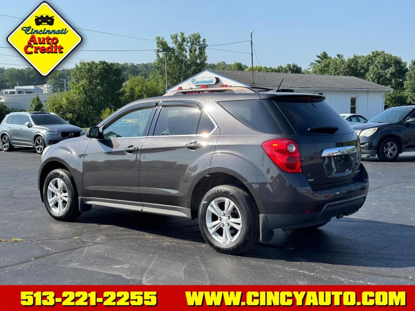 2013 Ashen Gray Metallic Glj Chevrolet Equinox LT (1GNFLEEK7DZ) with an 2.4L 2.4L I4 182hp 172ft. lbs. Direct Injection engine, 6-Speed Shiftable Automatic transmission, located at 5489 Dixie Highway, Fairfield, OH, 45014, (513) 221-2255, 39.333084, -84.523834- Photo#2