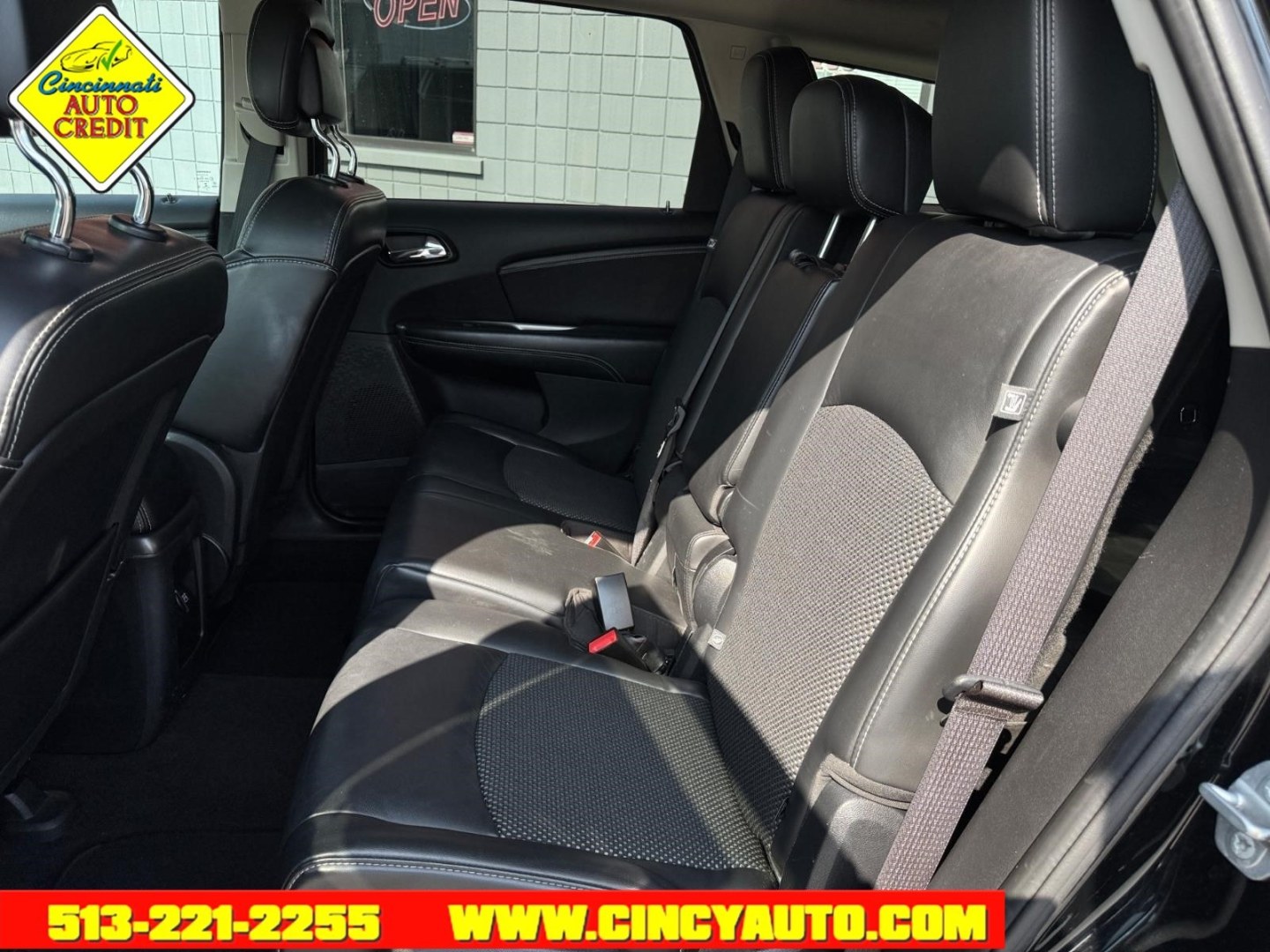 2015 Pitch Black Clear Coat Px8 Dodge Journey Crossroad (3C4PDDGG6FT) with an 3.6L Pentastar 3.6L Flex Fuel V6 283hp 260ft. lbs. Sequential Multiport Fuel Injection engine, 6-Speed Shiftable Automatic transmission, located at 2813 Gilbert Avenue, Cincinnati, OH, 45206, (513) 221-2255, 39.130219, -84.489189- Photo#4