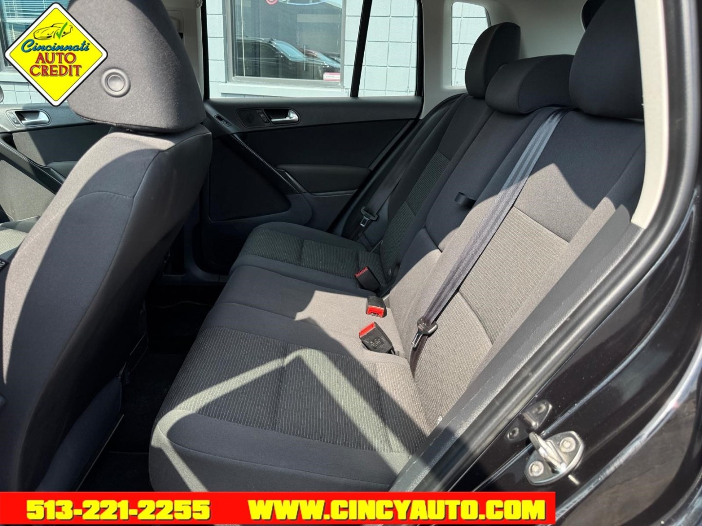 2012 Deep Black Metallic 2t2t Volkswagen Tiguan S (WVGAV7AX5CW) with an 2.0L 2.0L I4 Turbo 200hp 207ft. lbs. Sequential Multiport Fuel Injection engine, 6-speed Automatic with Tiptronic transmission, located at 2813 Gilbert Avenue, Cincinnati, OH, 45206, (513) 221-2255, 39.130219, -84.489189- Photo#4