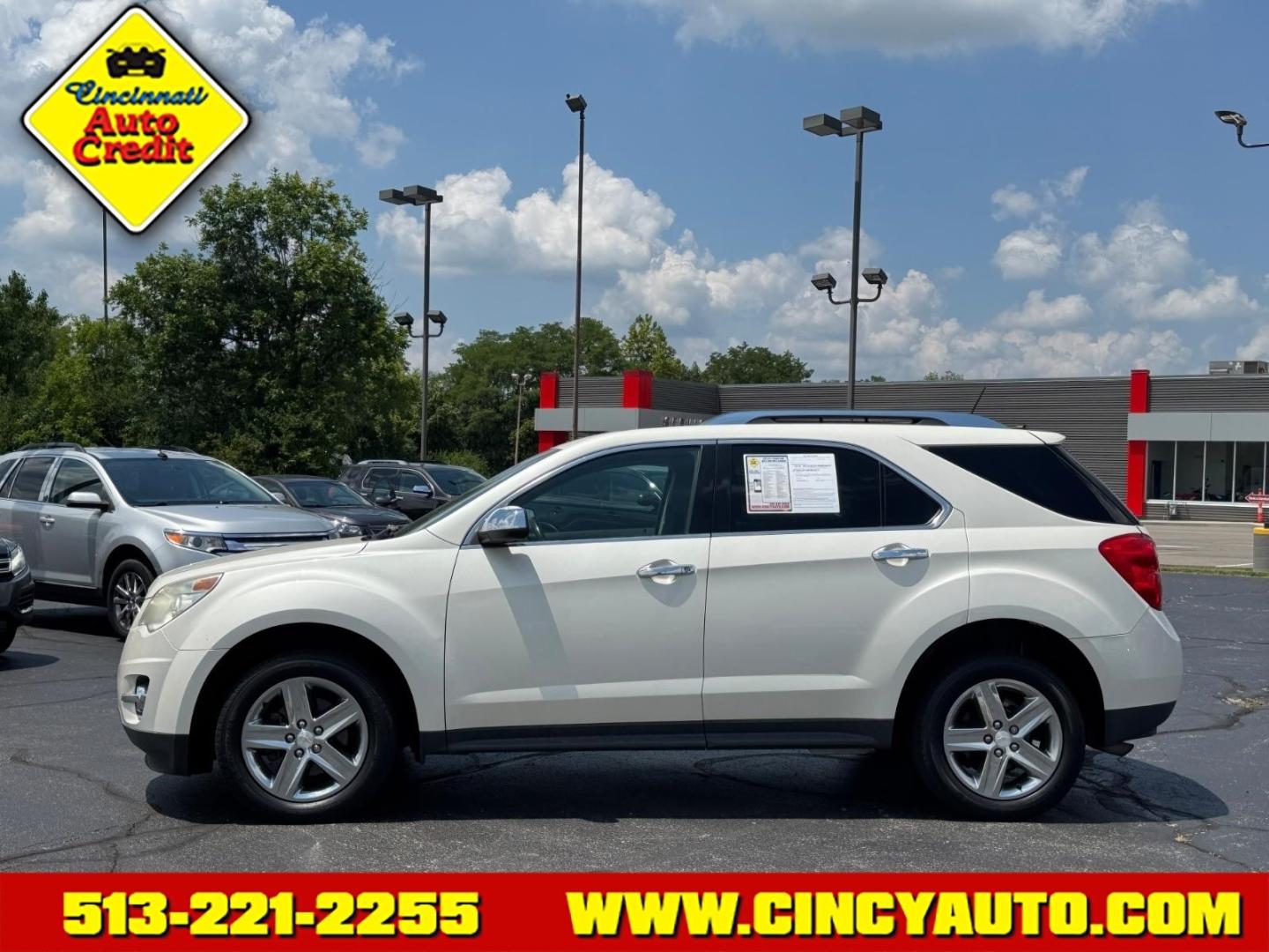 2015 Summit White Gaz Chevrolet Equinox LTZ (1GNALDEK2FZ) with an 2.4L 2.4L I4 182hp 172ft. lbs. Direct Injection engine, 6-Speed Shiftable Automatic transmission, located at 5489 Dixie Highway, Fairfield, OH, 45014, (513) 221-2255, 39.333084, -84.523834- Photo#1