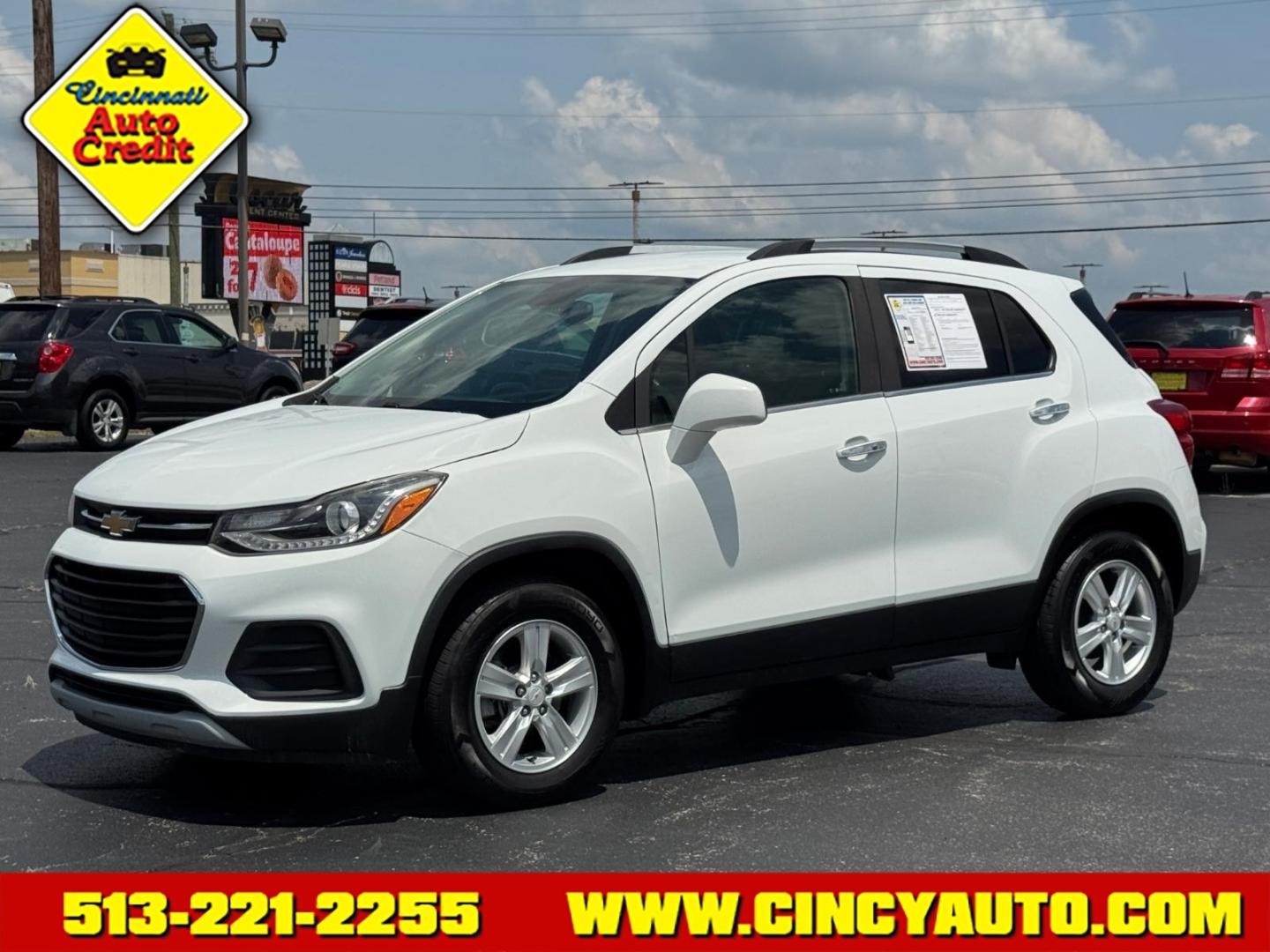 2018 Summit White Gaz Chevrolet Trax LT (KL7CJLSB9JB) with an 1.4L Ecotec 1.4L Turbo I4 138hp 148ft. lbs. Sequential Multiport Fuel Injection engine, 6-Speed Shiftable Automatic transmission, located at 5489 Dixie Highway, Fairfield, OH, 45014, (513) 221-2255, 39.333084, -84.523834- Photo#0
