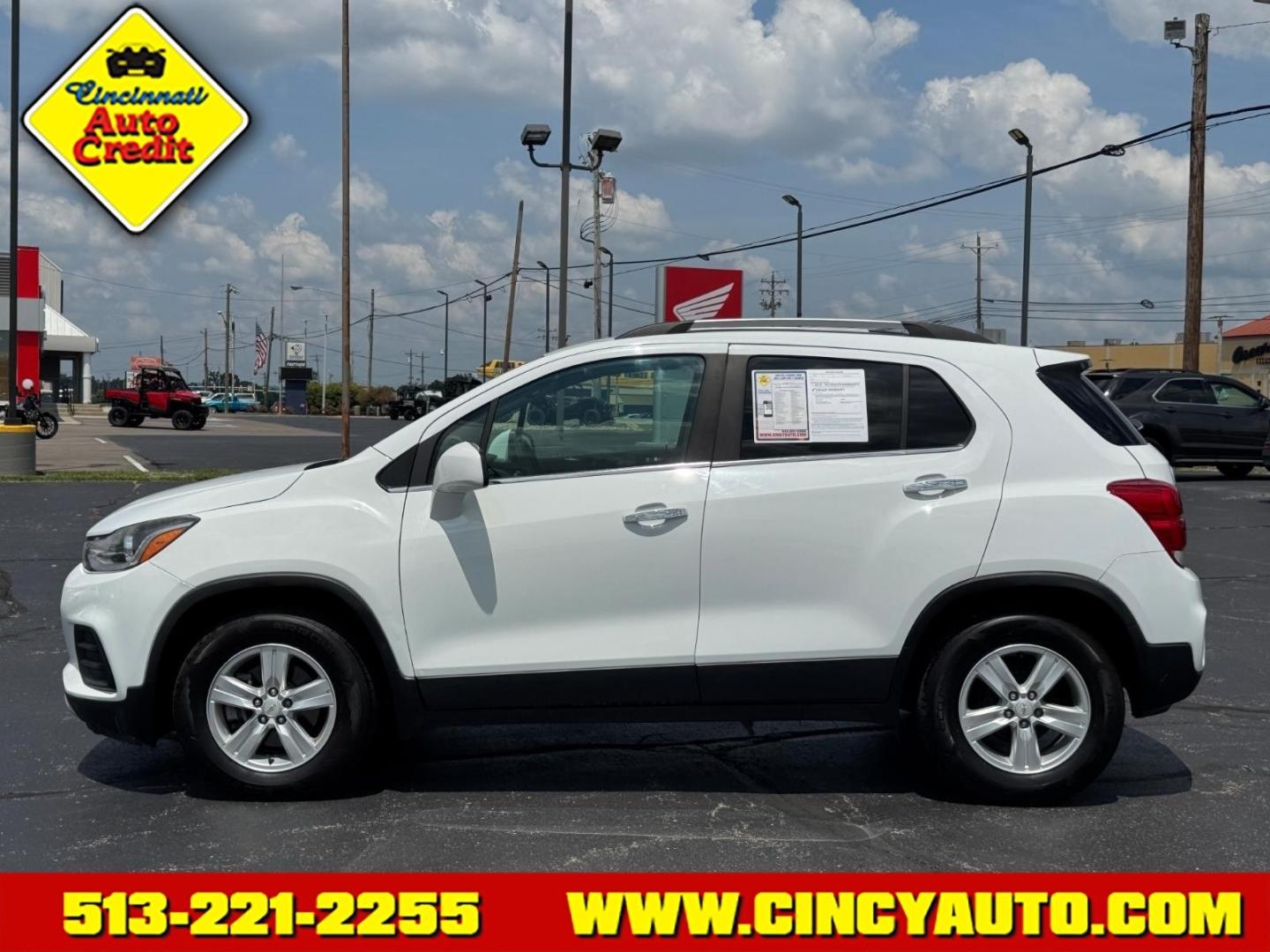 2018 Summit White Gaz Chevrolet Trax LT (KL7CJLSB9JB) with an 1.4L Ecotec 1.4L Turbo I4 138hp 148ft. lbs. Sequential Multiport Fuel Injection engine, 6-Speed Shiftable Automatic transmission, located at 5489 Dixie Highway, Fairfield, OH, 45014, (513) 221-2255, 39.333084, -84.523834- Photo#1