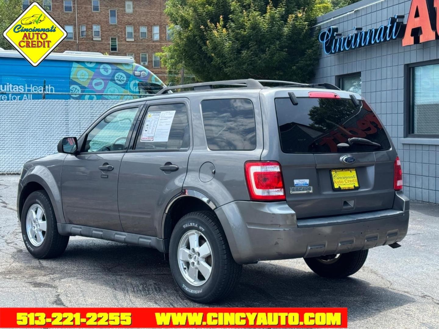 2012 Sterling Gray Metallic Uj Ford Escape XLT (1FMCU9D75CK) with an 2.5L Duratec 2.5L I4 171hp 171ft. lbs. Sequential Multiport Fuel Injection engine, 6-Speed Automatic transmission, located at 2813 Gilbert Avenue, Cincinnati, OH, 45206, (513) 221-2255, 39.130219, -84.489189- Photo#2