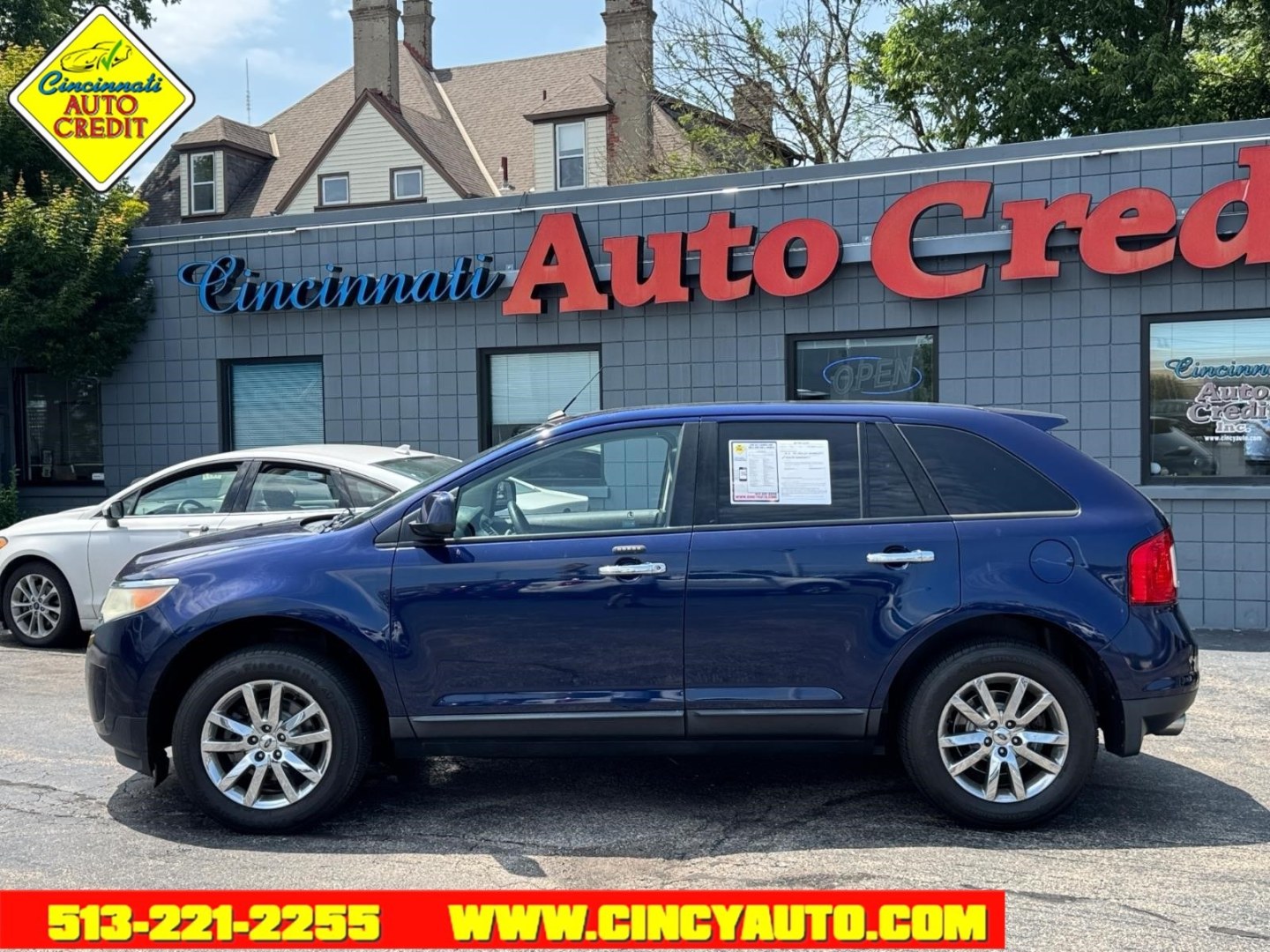 2011 Kona Blue Metallic L6 Ford Edge SEL (2FMDK3JC7BB) with an 3.5L 3.5L V6 285hp 253ft. lbs. Sequential Multiport Fuel Injection engine, 6-Speed Shiftable Automatic transmission, located at 2813 Gilbert Avenue, Cincinnati, OH, 45206, (513) 221-2255, 39.130219, -84.489189- Photo#1
