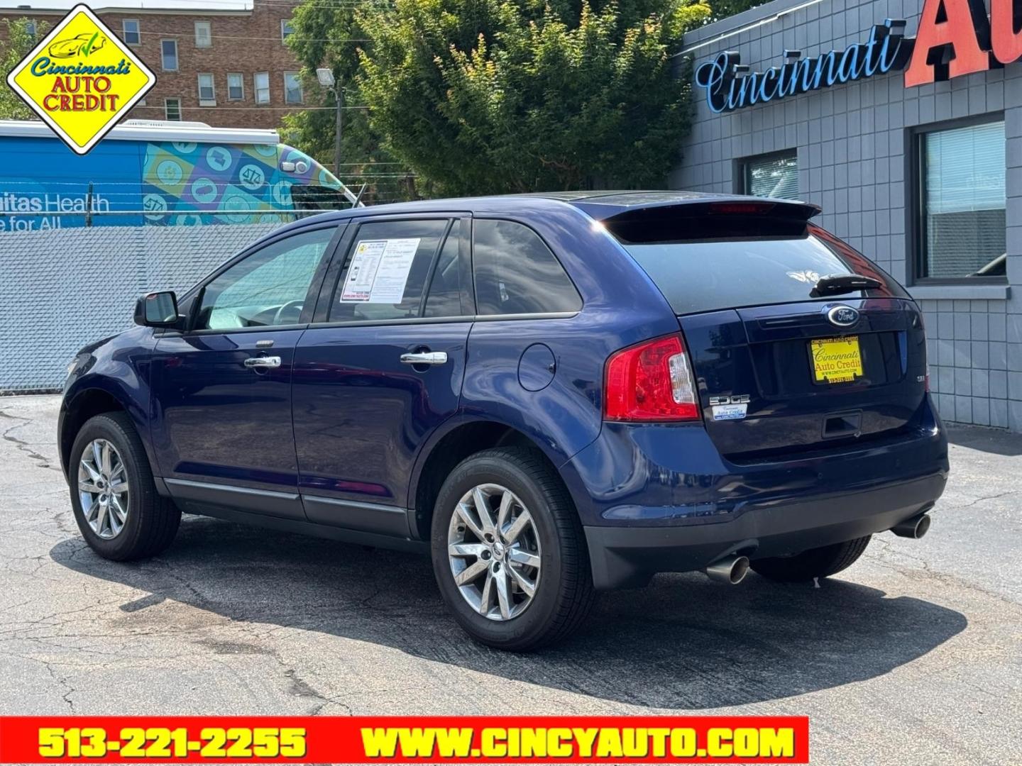 2011 Kona Blue Metallic L6 Ford Edge SEL (2FMDK3JC7BB) with an 3.5L 3.5L V6 285hp 253ft. lbs. Sequential Multiport Fuel Injection engine, 6-Speed Shiftable Automatic transmission, located at 2813 Gilbert Avenue, Cincinnati, OH, 45206, (513) 221-2255, 39.130219, -84.489189- Photo#2