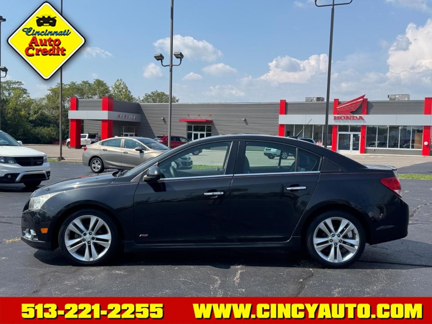 2014 Black Granite Metallic Chevrolet Cruze LTZ Auto (1G1PG5SB4E7) with an 1.4L Ecotec 1.4L Turbo I4 138hp 148ft. lbs. Sequential Multiport Fuel Injection engine, 6-Speed Shiftable Automatic transmission, located at 5489 Dixie Highway, Fairfield, OH, 45014, (513) 221-2255, 39.333084, -84.523834- Photo#1