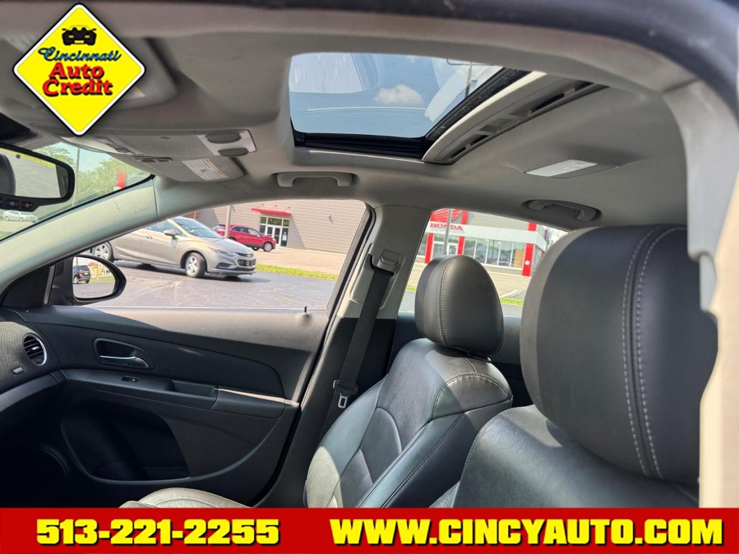2014 Black Granite Metallic Chevrolet Cruze LTZ Auto (1G1PG5SB4E7) with an 1.4L Ecotec 1.4L Turbo I4 138hp 148ft. lbs. Sequential Multiport Fuel Injection engine, 6-Speed Shiftable Automatic transmission, located at 5489 Dixie Highway, Fairfield, OH, 45014, (513) 221-2255, 39.333084, -84.523834- Photo#4